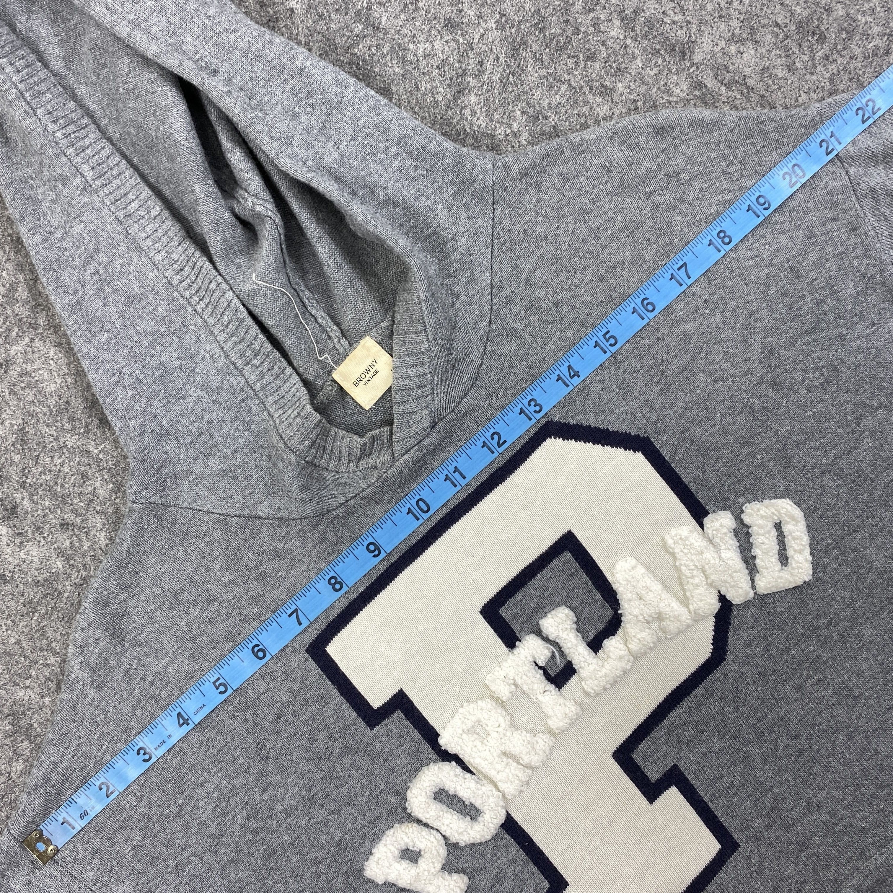 Japanese Brand Portland Browny japanese brand Hoodies -SW172 Size US M / EU 48-50 / 2 - 6 Thumbnail