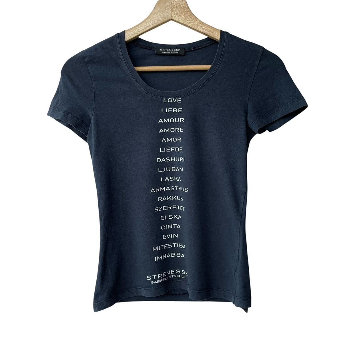 Designer Strehnesse By Gabriele Strehle Love Designer Baby Tee. Size XS / US 0-2 / IT 36-38 - 2 Thumbnail