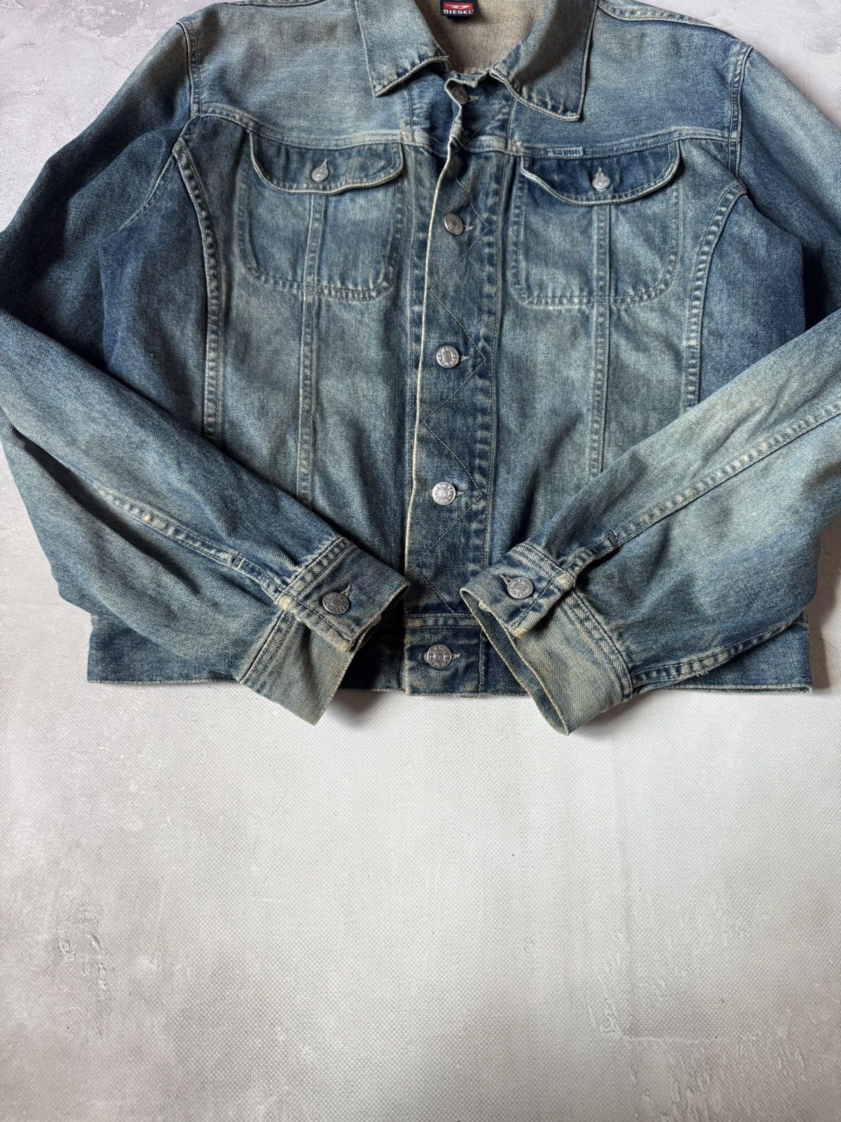 Diesel Vintage Diesel Denim Cruiser Jacket Size XL / US 12-14 / IT 48-50 - 3 Thumbnail