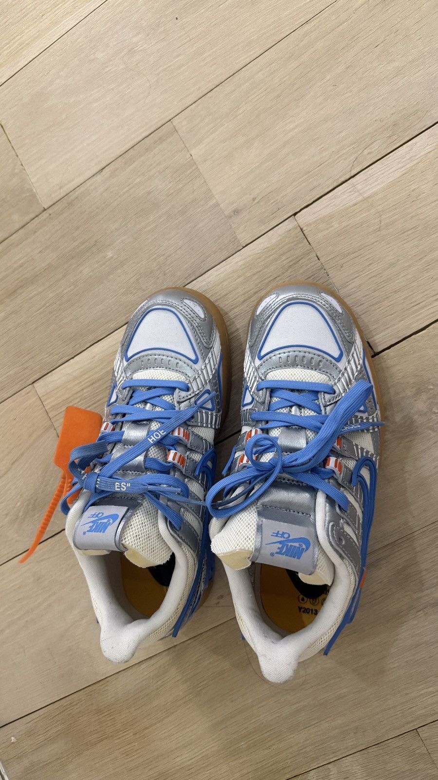 Nike × Off-White Off-White x Air Rubber Dunk 'University Blue' Size US 7.5 / IT 37.5 - 5 Thumbnail