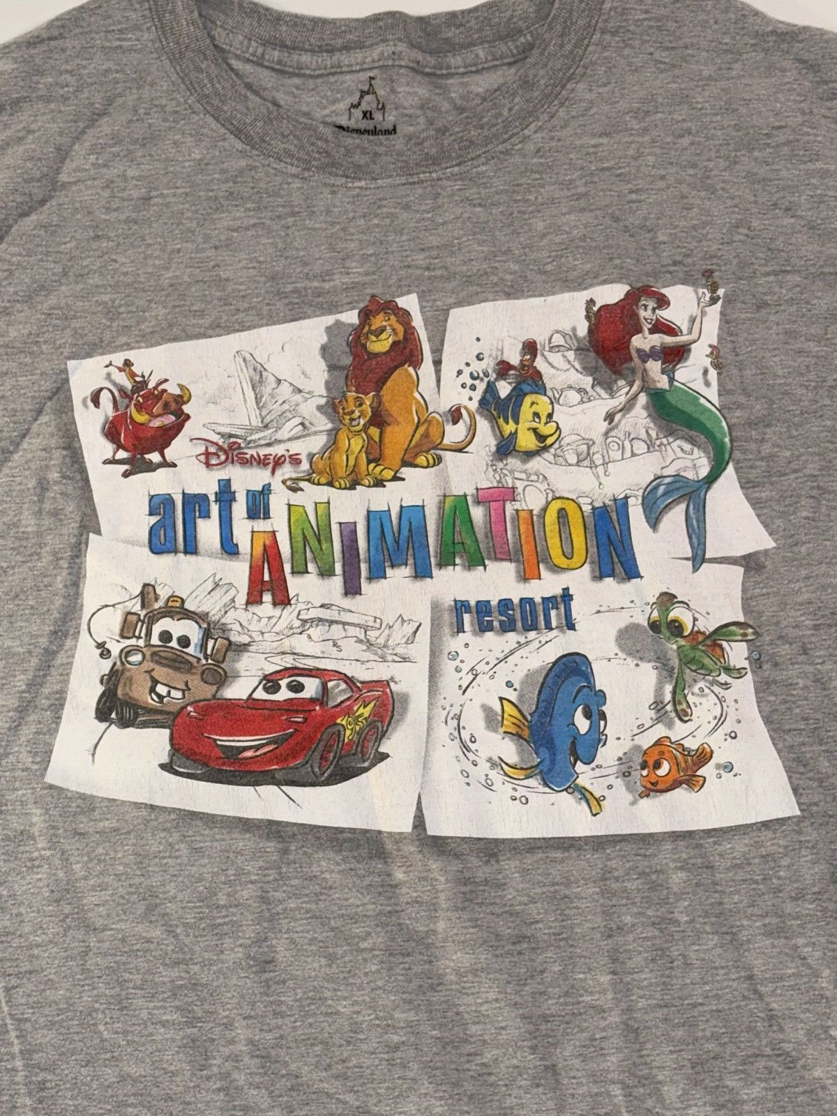 Disney Disneyland Resort Walt Disney World Art of Animation T-Shirt Size US XL / EU 56 / 4 - 2 Thumbnail