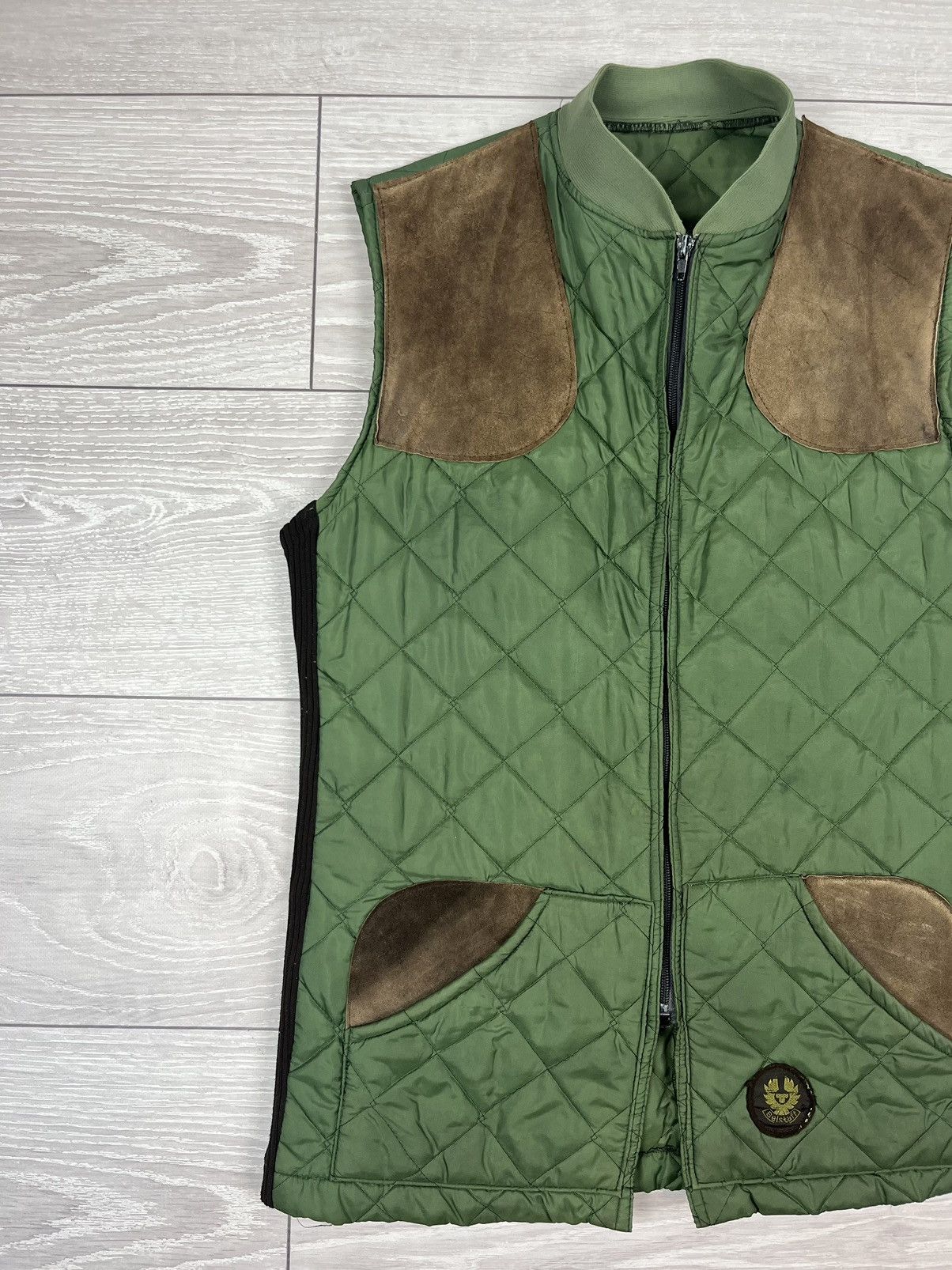 Belstaff Belstaff Vintage 70s Hunting Quilted Vest Jacket Size US L / EU 52-54 / 3 - 4 Thumbnail
