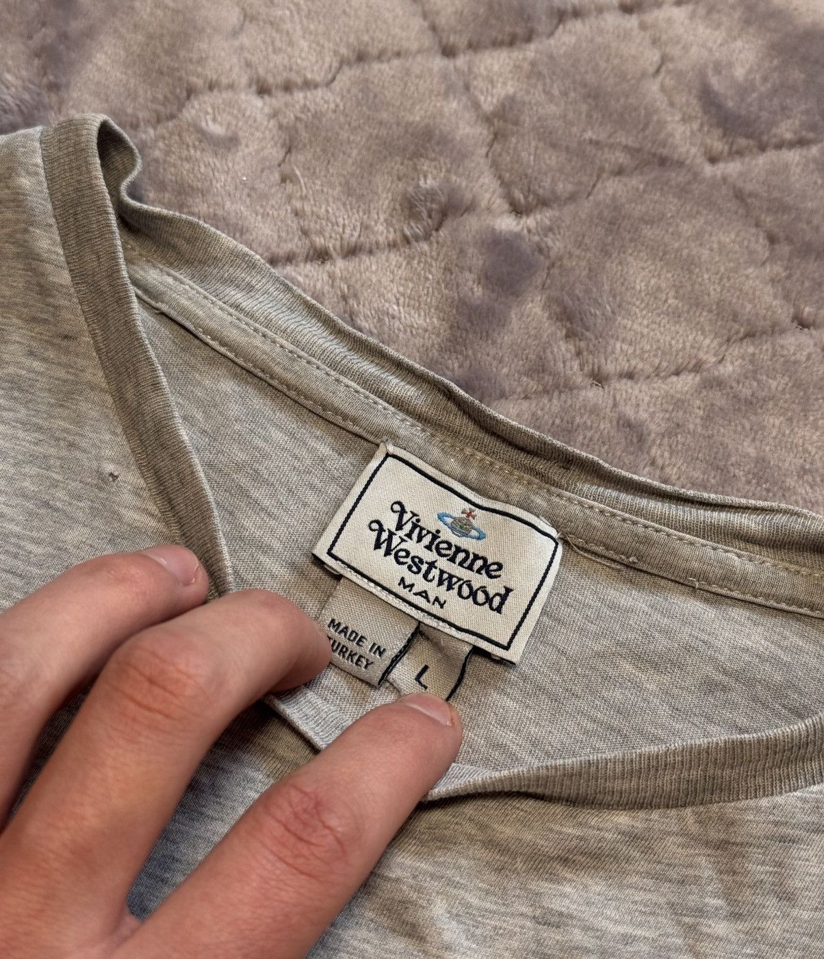 Vivienne Westwood Vivienne Westwood Little Logo Tee Shirt Size US L / EU 52-54 / 3 - 5 Thumbnail