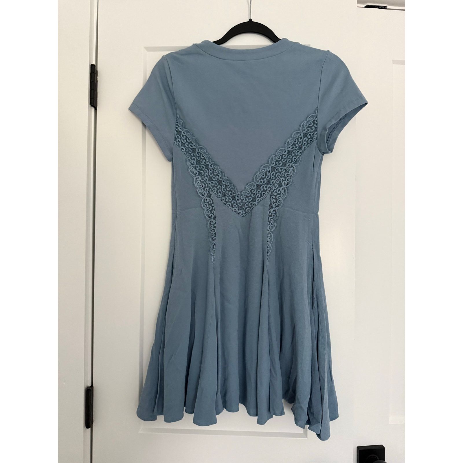 Free People New Free people Cruz Mini Dress - Blue - size 2 - $128 Size XS / US 0-2 / IT 36-38 - 9 Thumbnail
