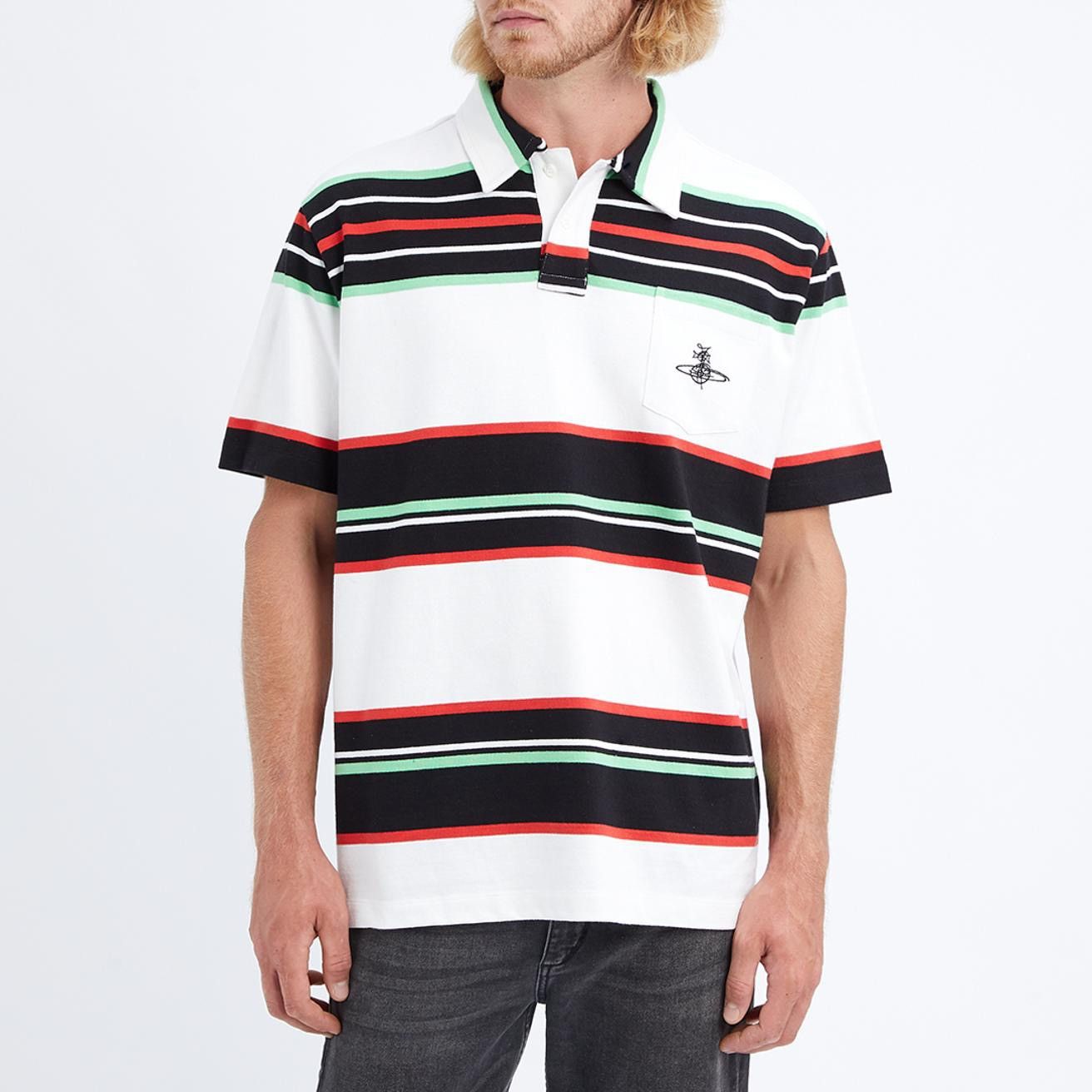 Vivienne Westwood Vivienne Westwood Orb Lobster Polo Shirt Punk Style Size US XXL / EU 58 / 5 - 1 Thumbnail