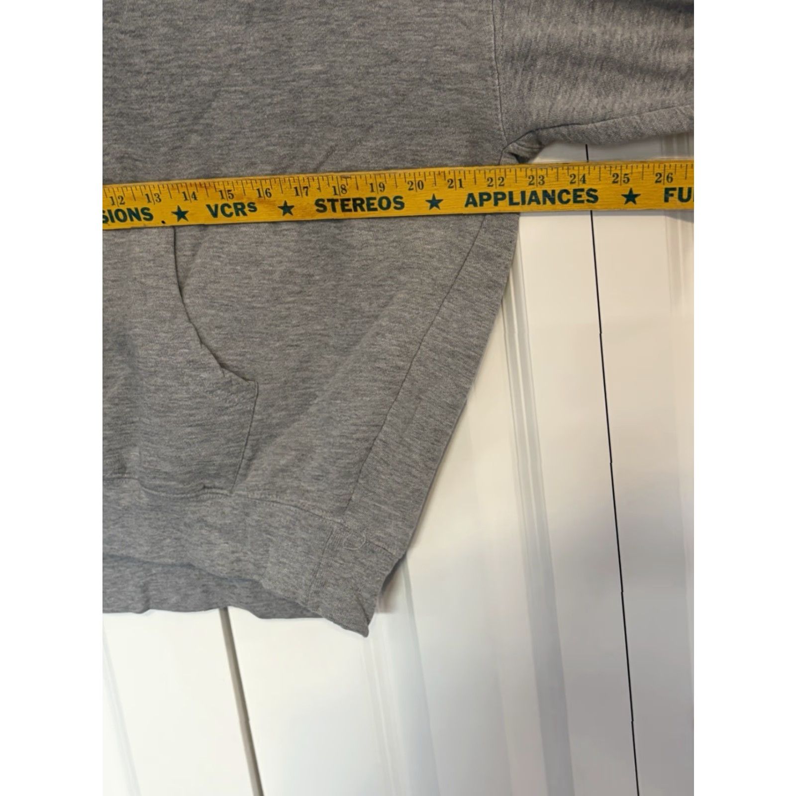 Jansport VINTAGE JanSport Hoodie Gray Long Sleeve Men XL Crew Neck Drawstring Embroidered Logo 90s Valparaiso University Pullover Size US XL / EU 56 / 4 - 3 Thumbnail