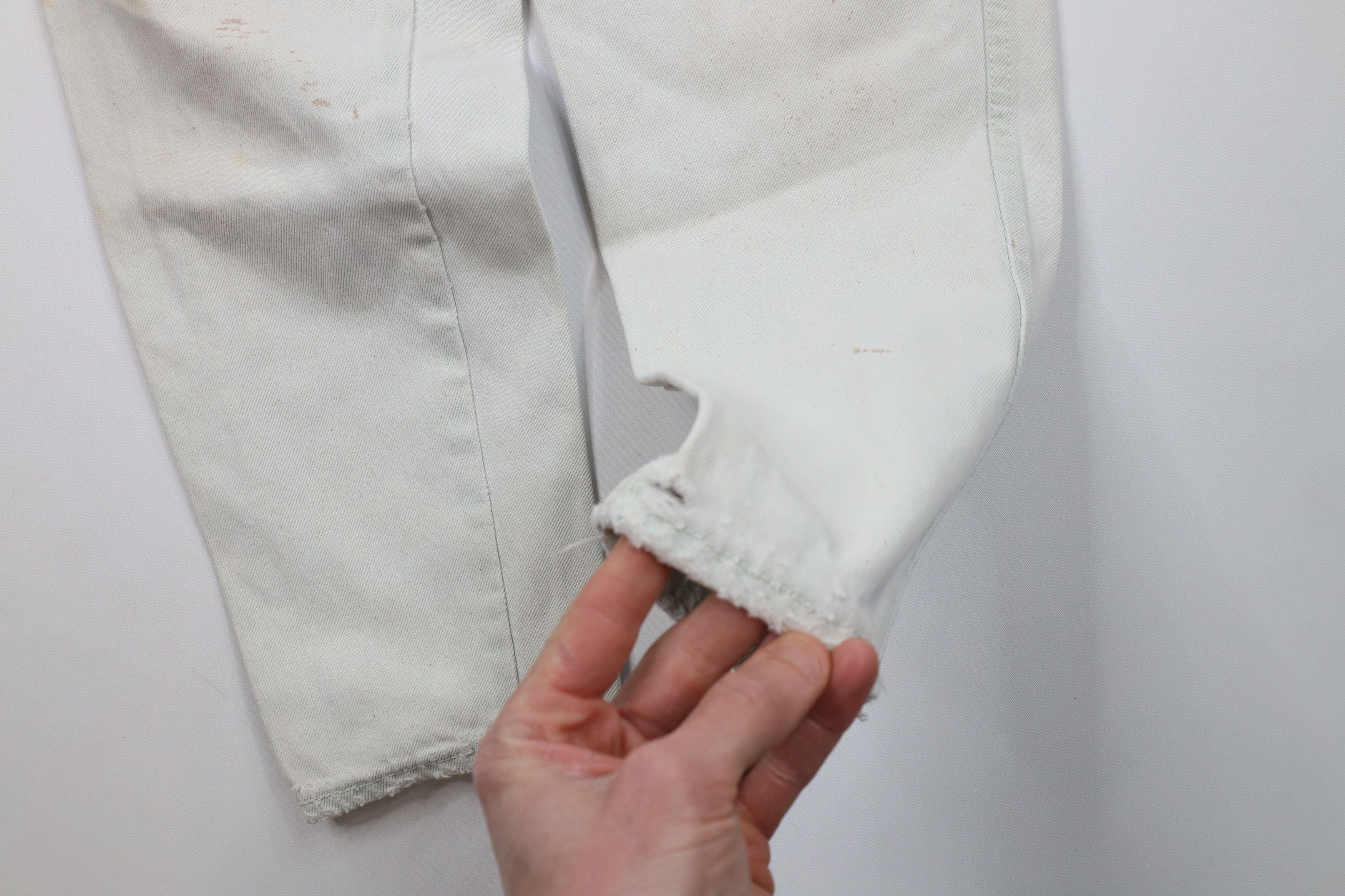 Vintage Vintage 90s Streetwear Pleated Tapered Leg Denim Jeans Blue Size 30" / US 8 / IT 44 - 6 Thumbnail
