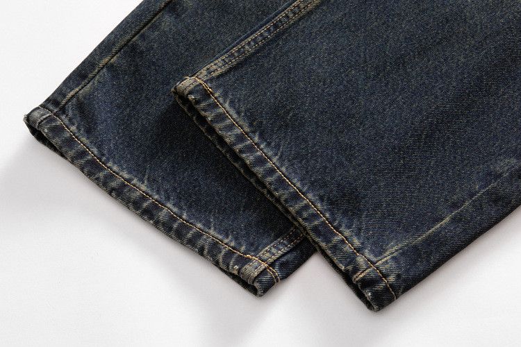 Japanese Brand × Jean Men's loose all-match distressed gradient washed jeans Size US 32 / EU 48 - 6 Thumbnail