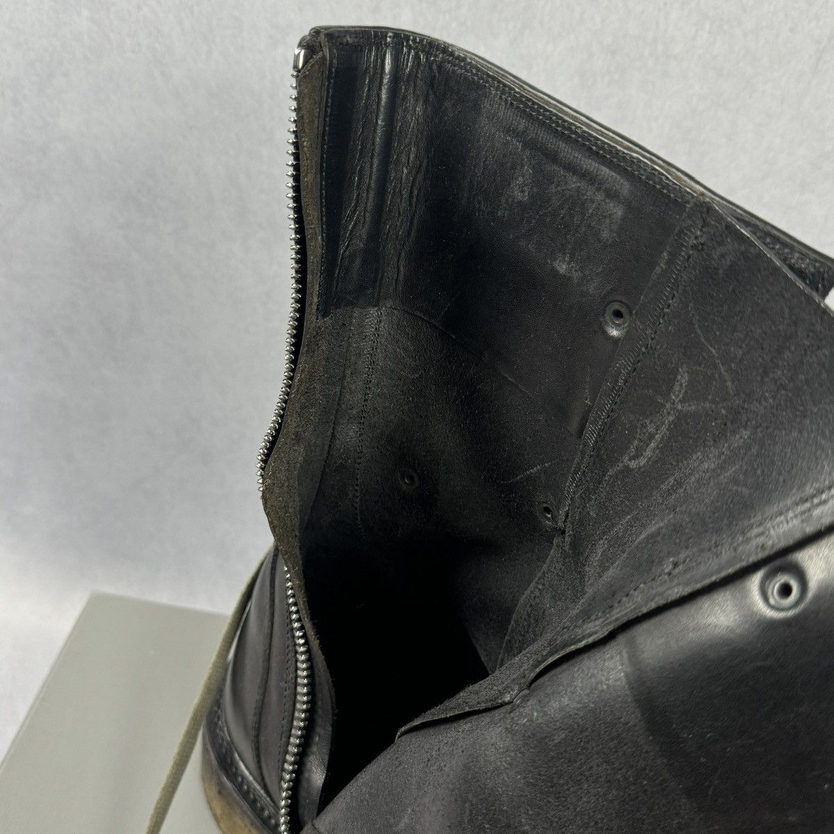 Rick Owens FW17 Creeper Mega-lace boots Size US 9 / EU 42 - 7 Thumbnail