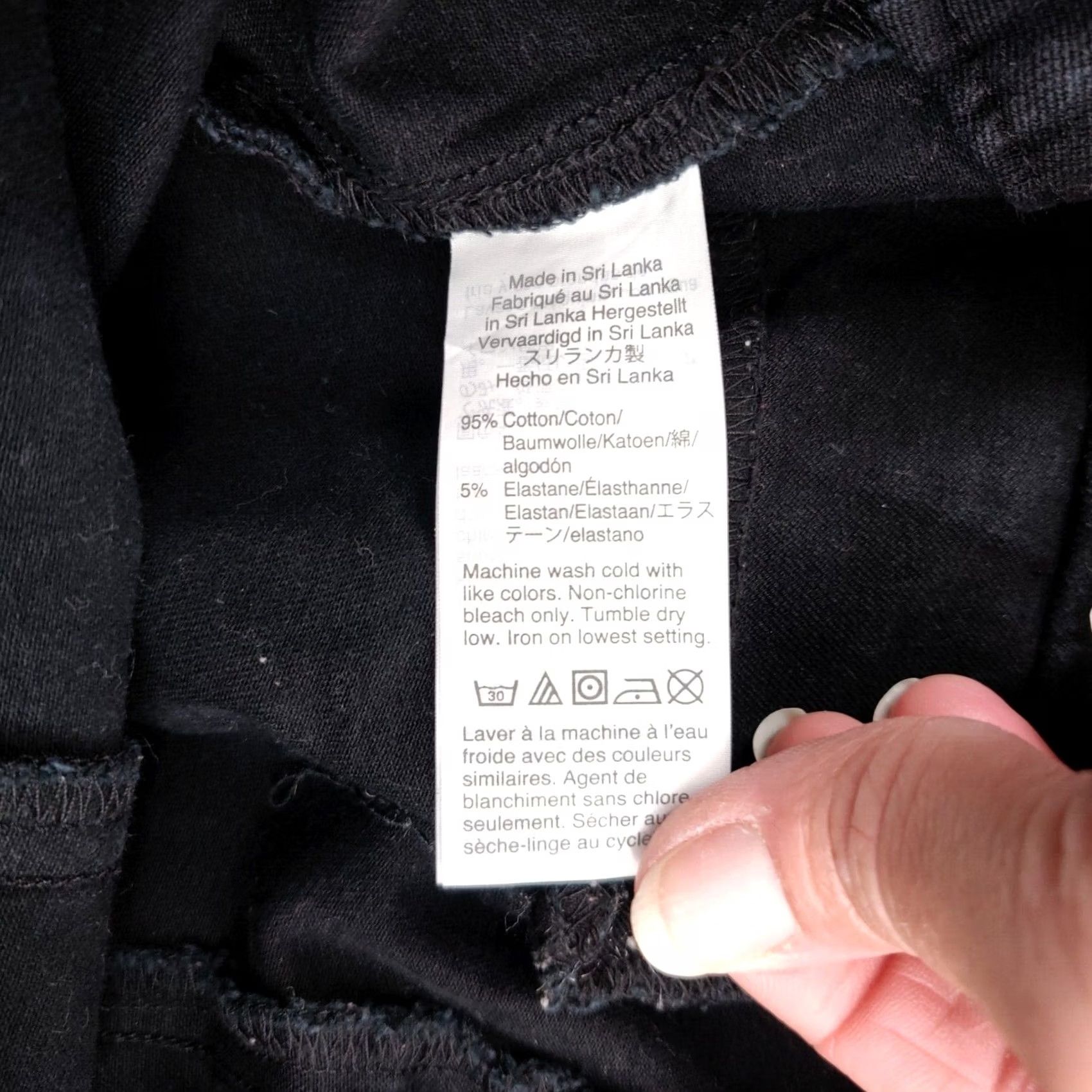 J.Crew J.CREW Pants Womens 6 Black Winnie Cropped Mid Rise Skinny Lined Front Flat Casual Pants Womens Size 28" / US 6 / IT 42 - 4 Thumbnail