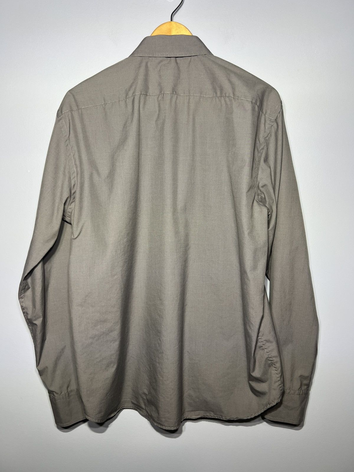UNTUCKit UNTUCKit Shirt Mens Large Gray Wrinkle Free Button Up Pocket Size US L / EU 52-54 / 3 - 4 Thumbnail