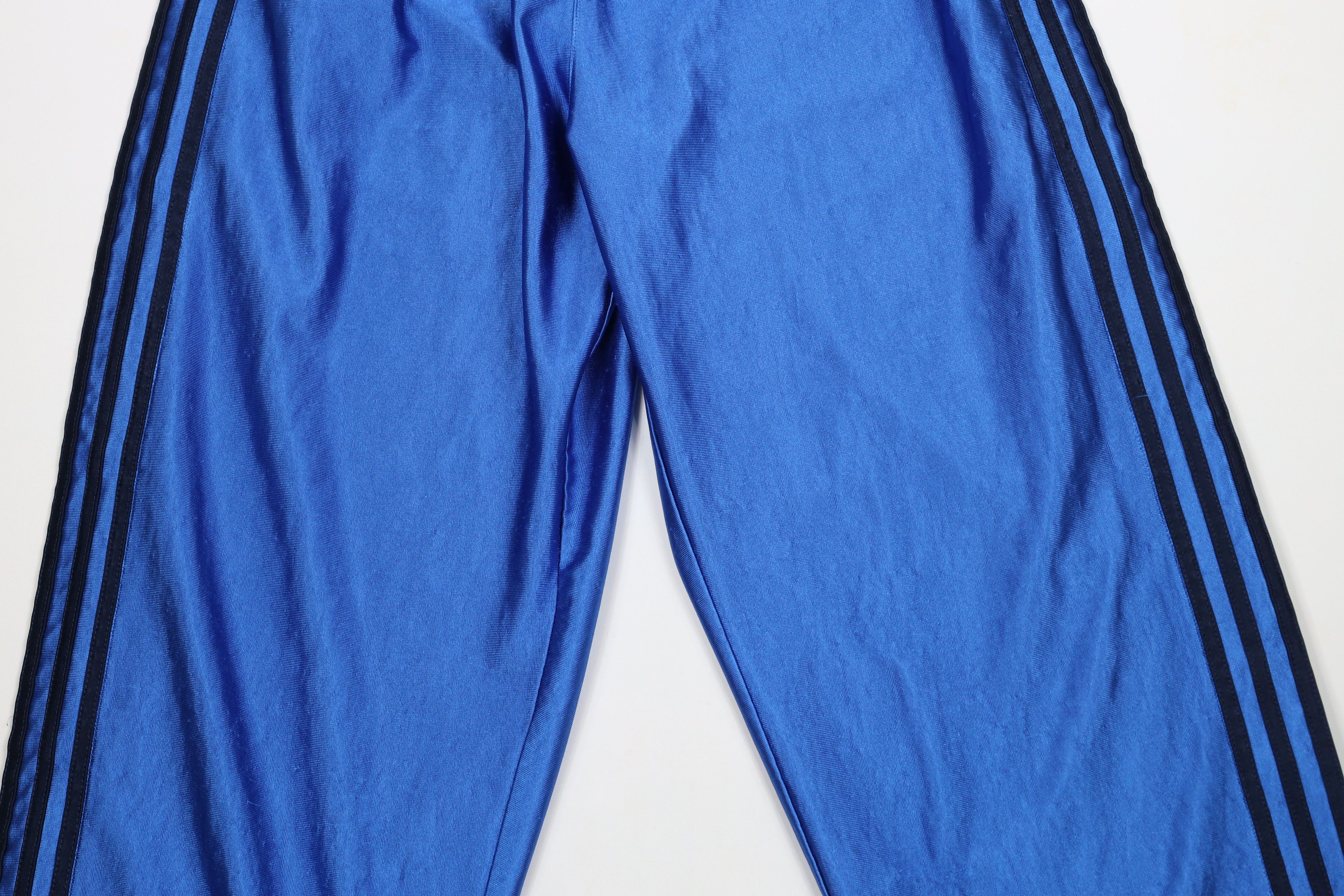 Adidas × Vintage Vintage Y2K 2005 Adidas Striped Wide Leg Tearaway Pants Size US 34 / EU 50 - 3 Thumbnail