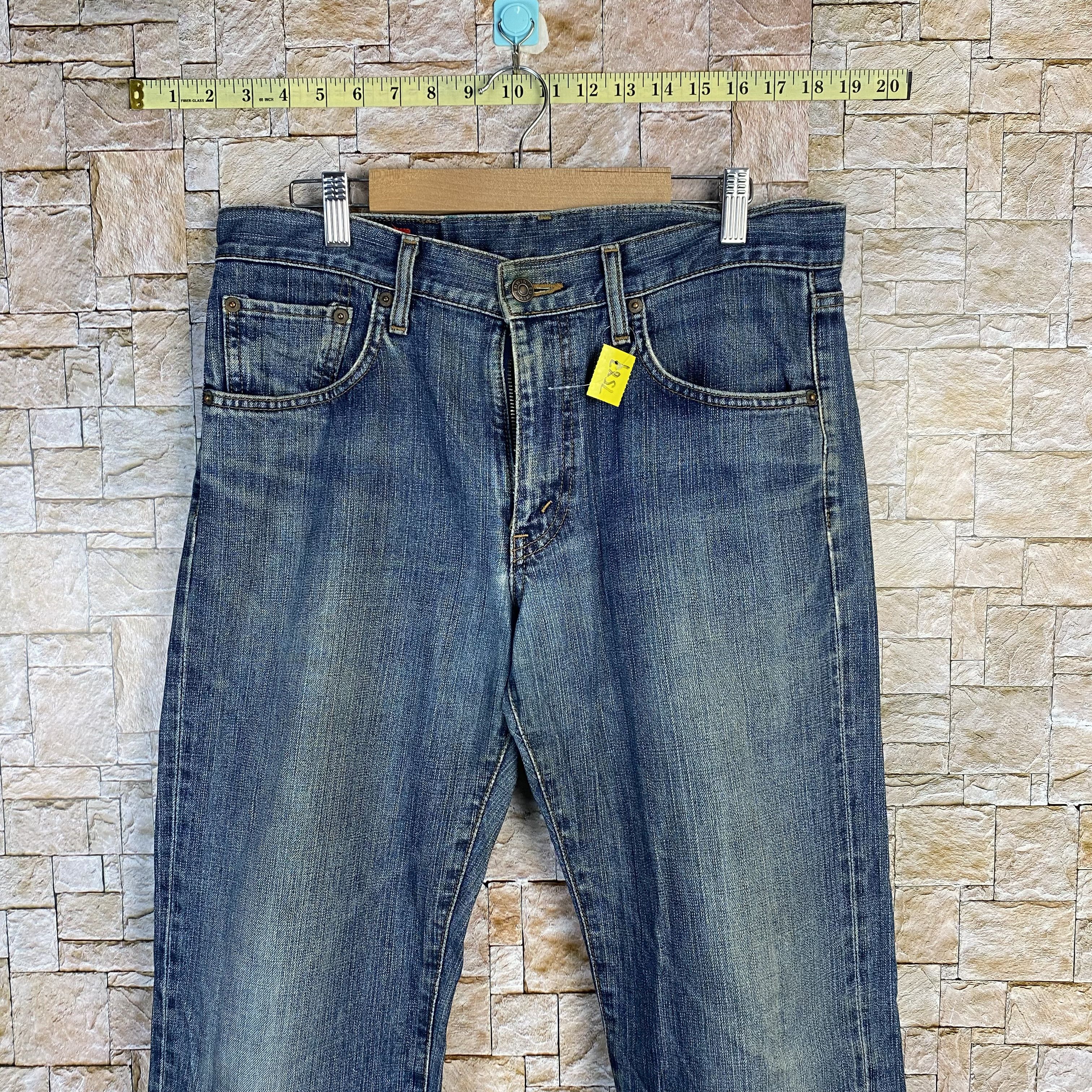 Edwin Edwin Blue Denim vintage Pants #7587 Size US 32 / EU 48 - 2 Thumbnail