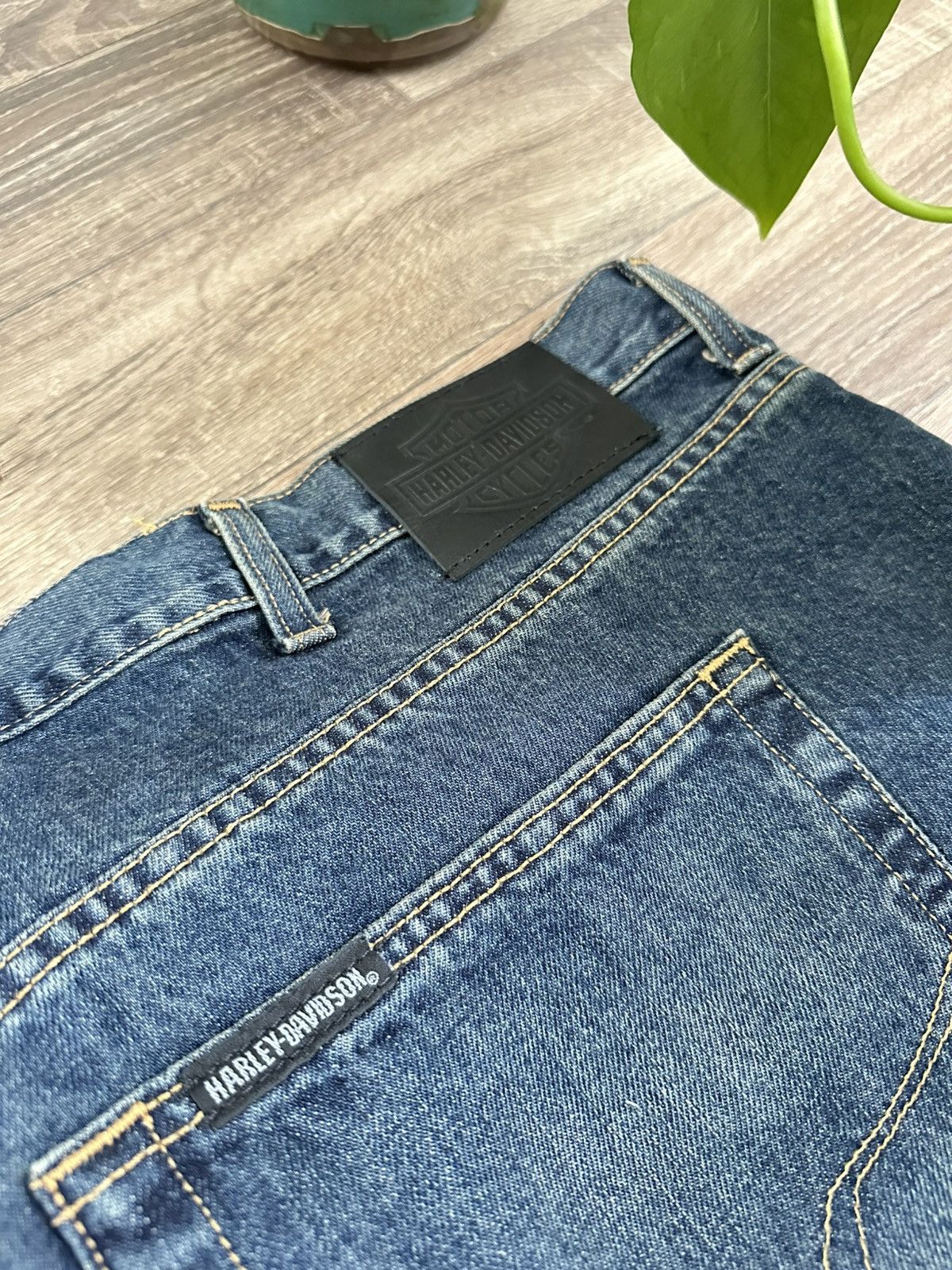 JNCO SS05 Vintage Harley Davidson Ultra Baggy Jnco Jeans Size 50 Size US 44 / EU 60 - 7 Thumbnail