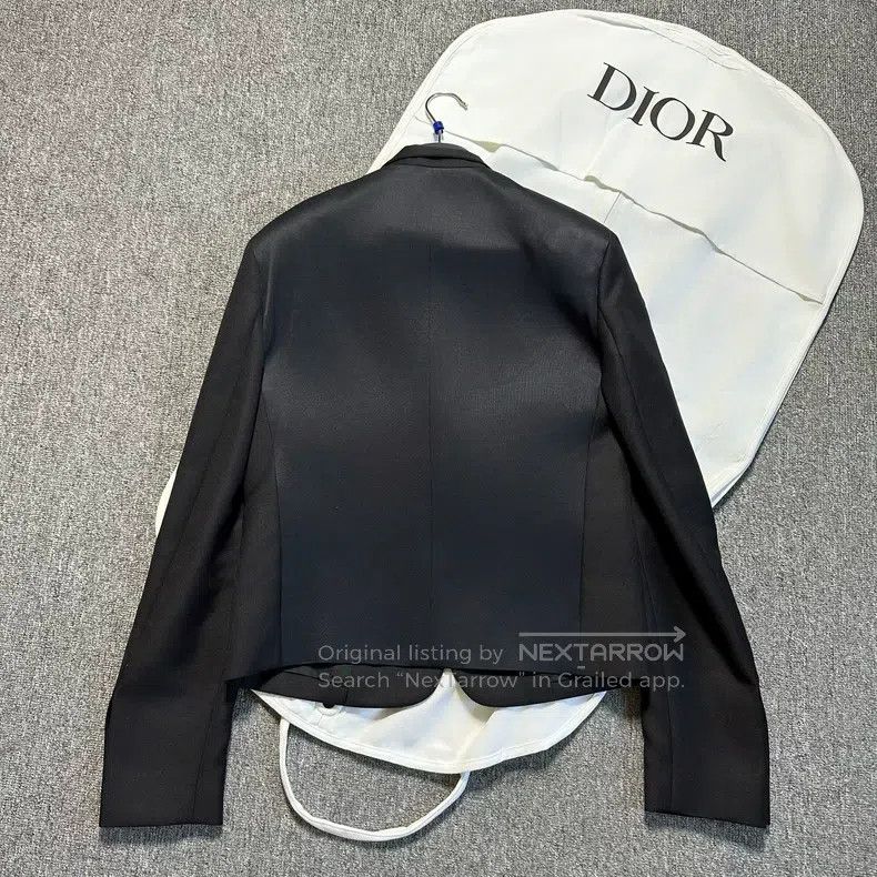 Dior Dior Black stand-up collar arm copper jacket Size US S / EU 44-46 / 1 - 3 Thumbnail