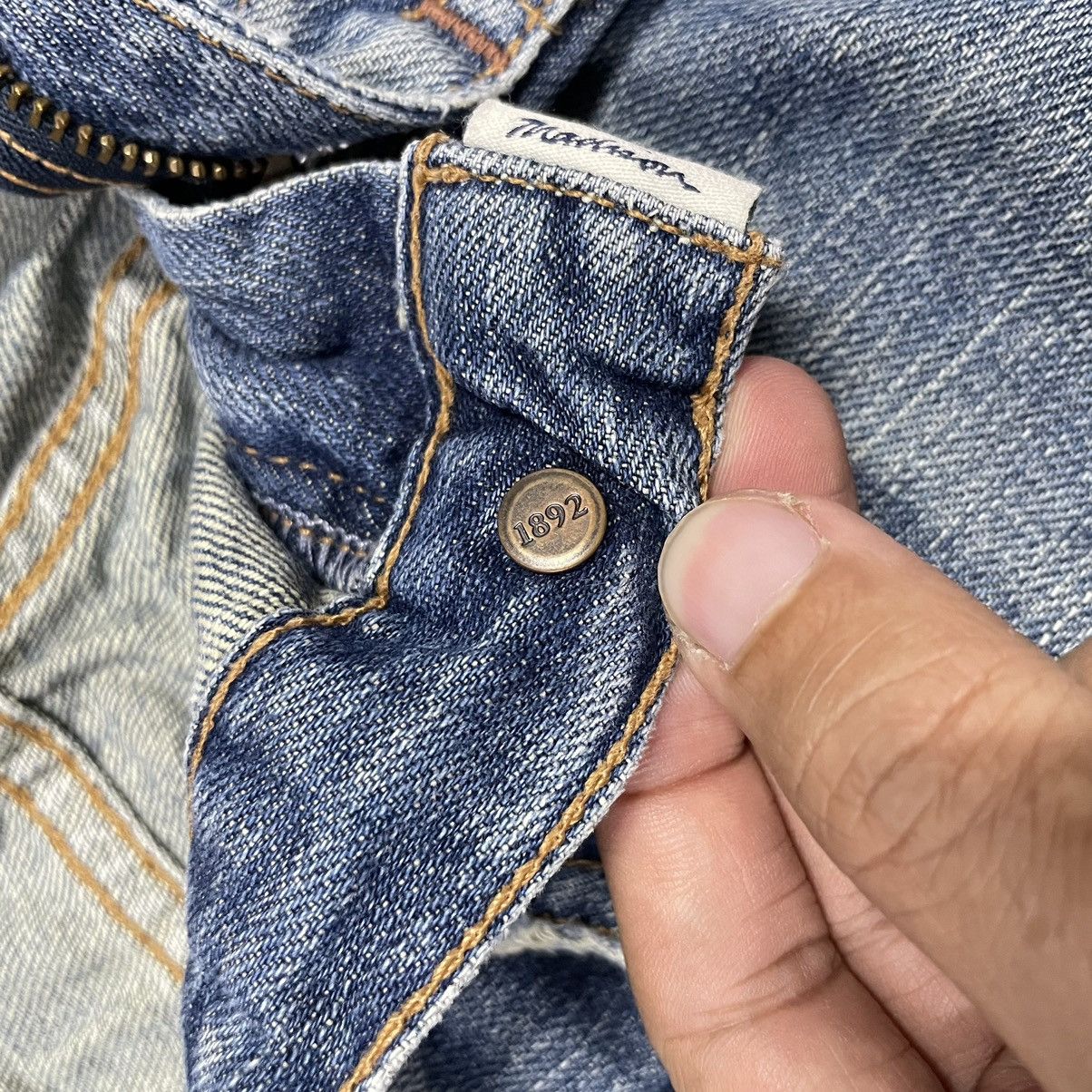 Abercrombie & Fitch Y2k flare abercrombie & fitch Punk Distressed Jeans Size 29" - 13 Thumbnail