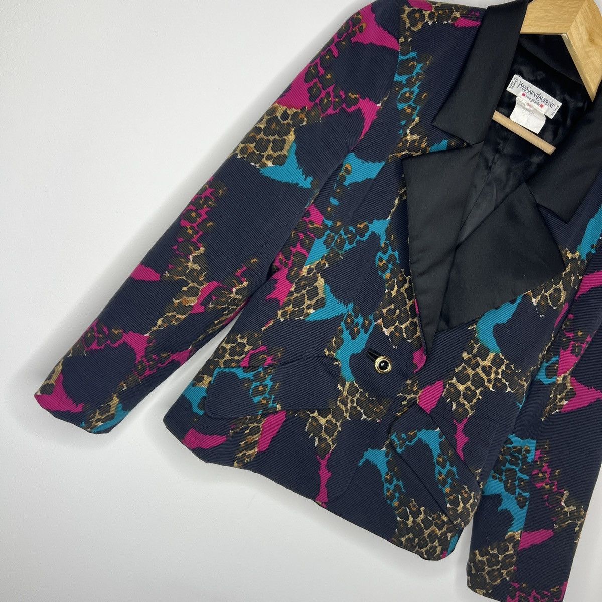 Saint Laurent Paris Yves Saint Laurent Paris YSL Vintage Blazer Jacket Wool 90s Size S / US 4 / IT 40 - 2 Thumbnail