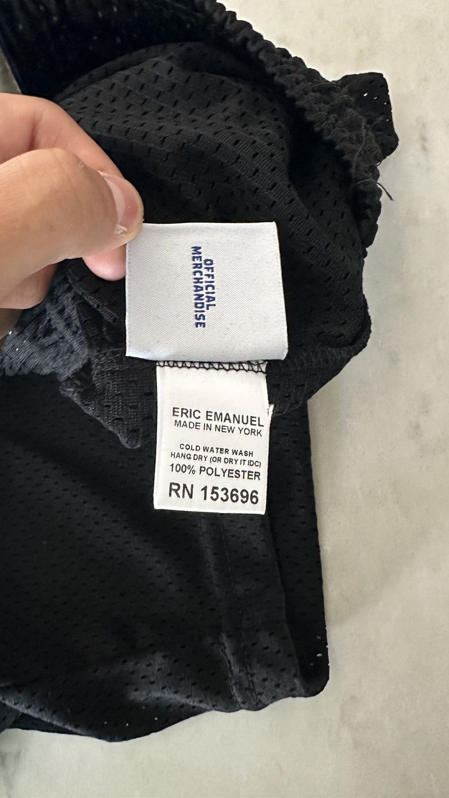Eric Emanuel Eric Emanuel Black on Black Shorts - Size Large Size US 33 - 5 Thumbnail