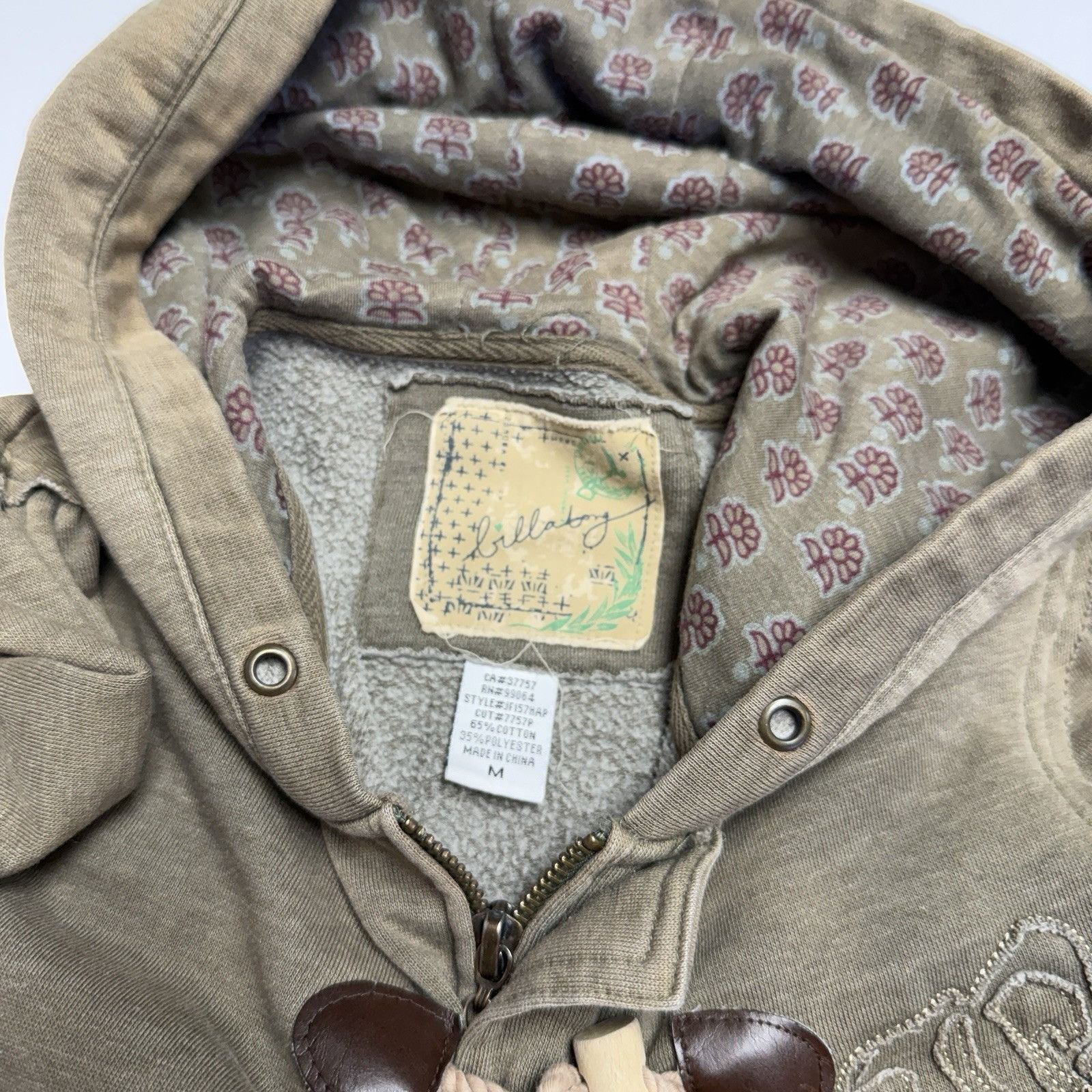 Billabong Billabong Womens Hoodie Sweatshirt Y2K Surf Skate Size M / US 6-8 / IT 42-44 - 11 Thumbnail