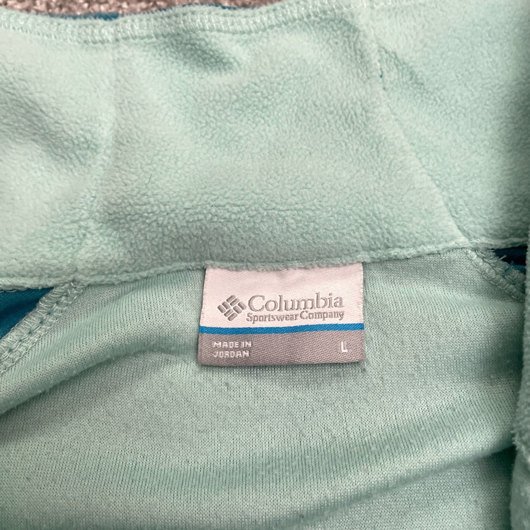 Vintage Columbia Klamath Range Jacket Women L Green 1/4 Zip Fleece Outdoor Casual Size L / US 10 / IT 46 - 6 Thumbnail