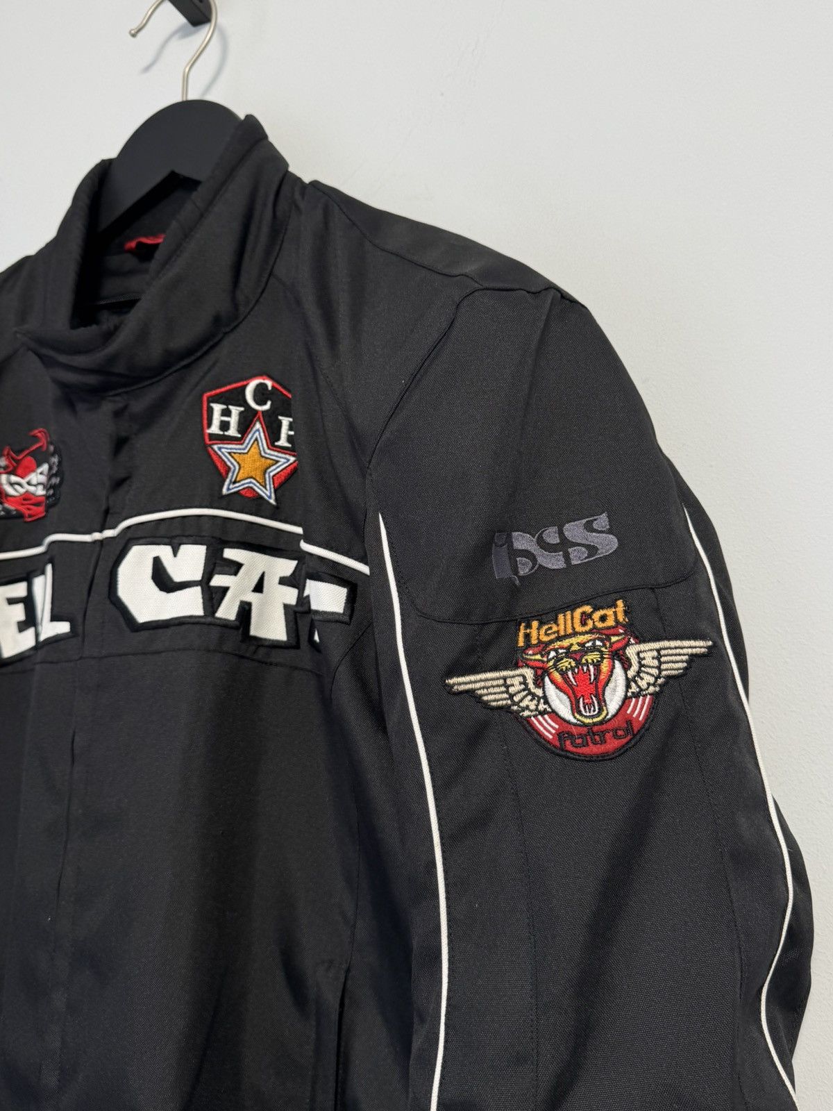 Other IXS Vintage Hell Cat Motorcycle Jacket Y2K moto Size M Size US M / EU 48-50 / 2 - 7 Thumbnail