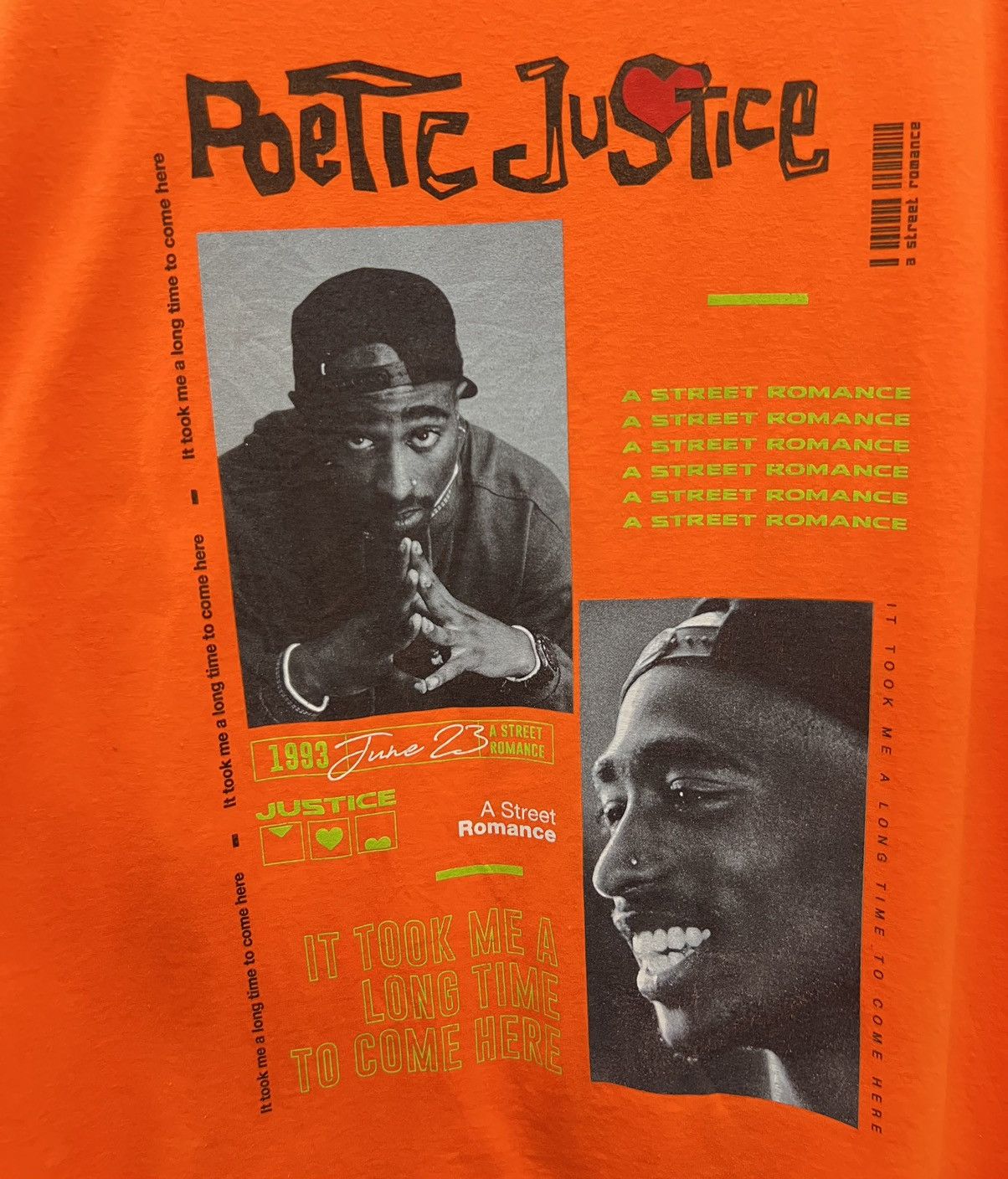 Band Tees × Rap Tees 2Pac Poetic Justice Graphic CHEMISTRY POETIC JUSTICE SHIRT Size US XXL / EU 58 / 5 - 3 Thumbnail