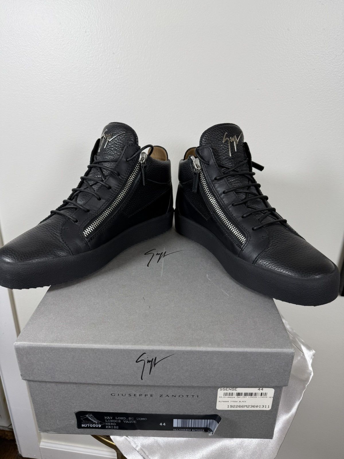 Giuseppe Zanotti Giuseppe zan0tti kriss mid top Size US 11 / EU 44 - 8 Thumbnail