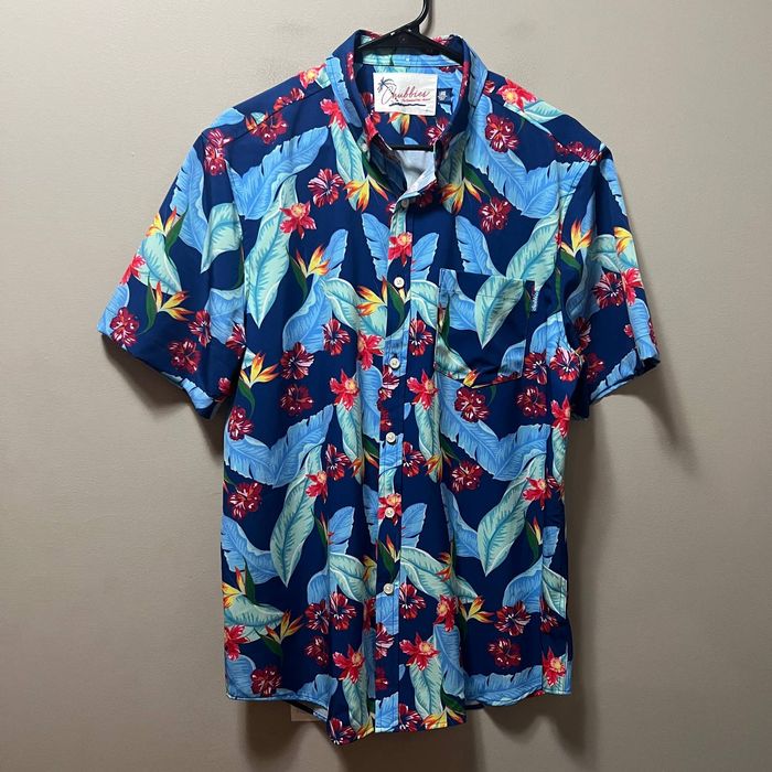 Chubbies Chubbies Floral Hawaiian Mens button up Shirt size Large | Grailed