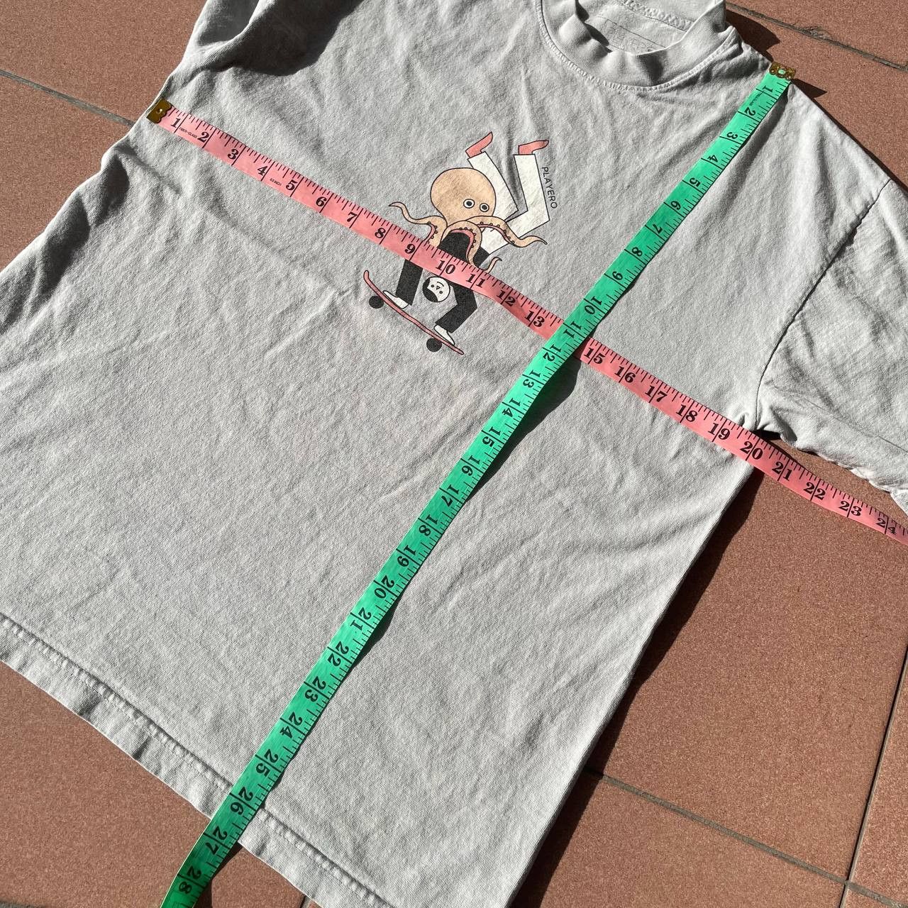 Vintage ⭐️SALE⭐️ [M] PLAYEZRO SKATEBOARD SQUID TSHIRT Size US M / EU 48-50 / 2 - 5 Thumbnail