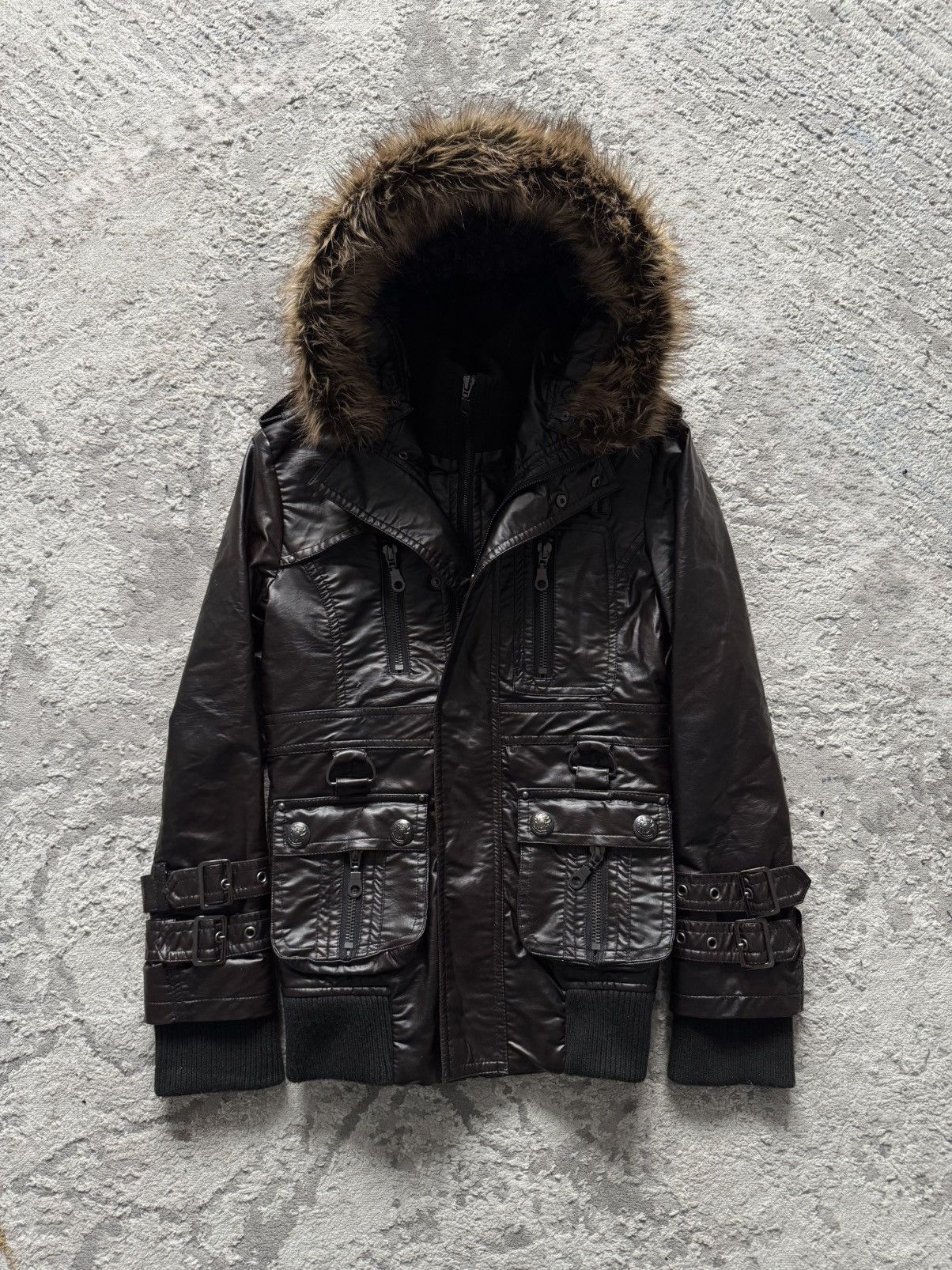 In The Attic In The Attic tactical bondage leather jacket Size US L / EU 52-54 / 3 - 1 Thumbnail