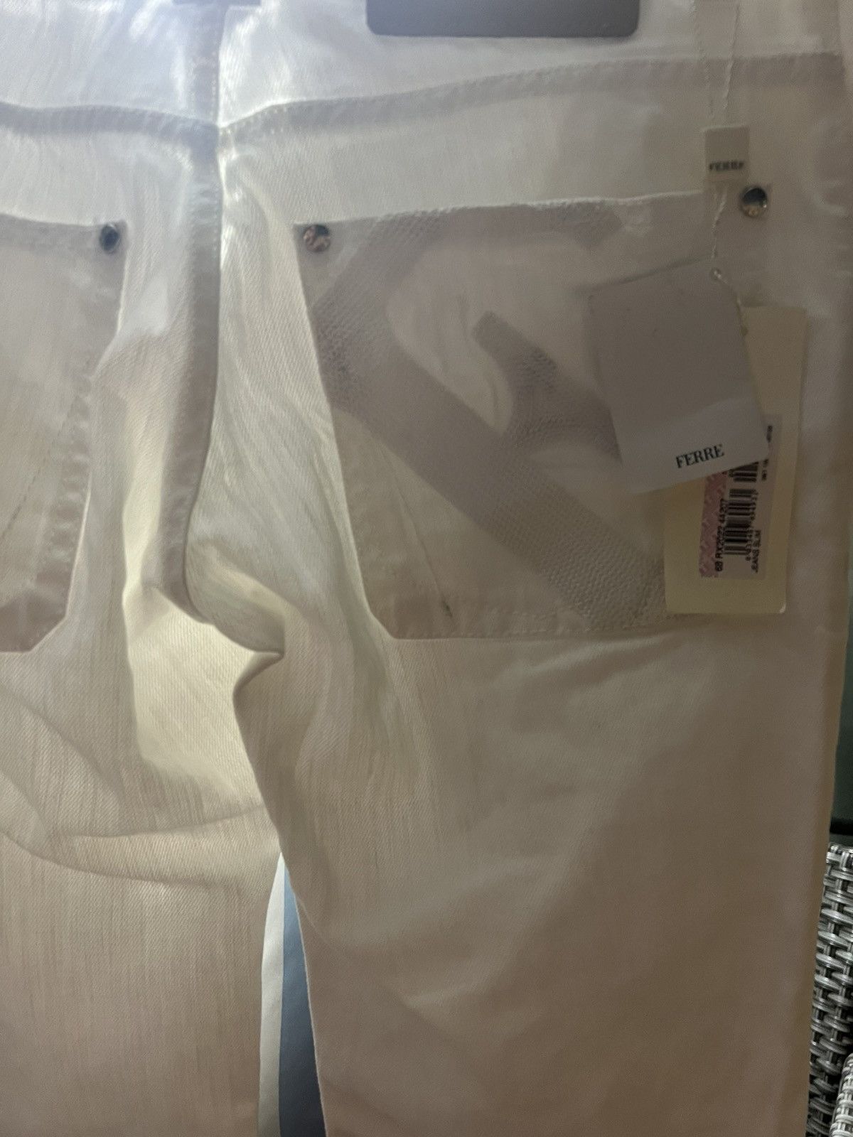 Gianfranco Ferre White jeans Size US 29 - 8 Thumbnail