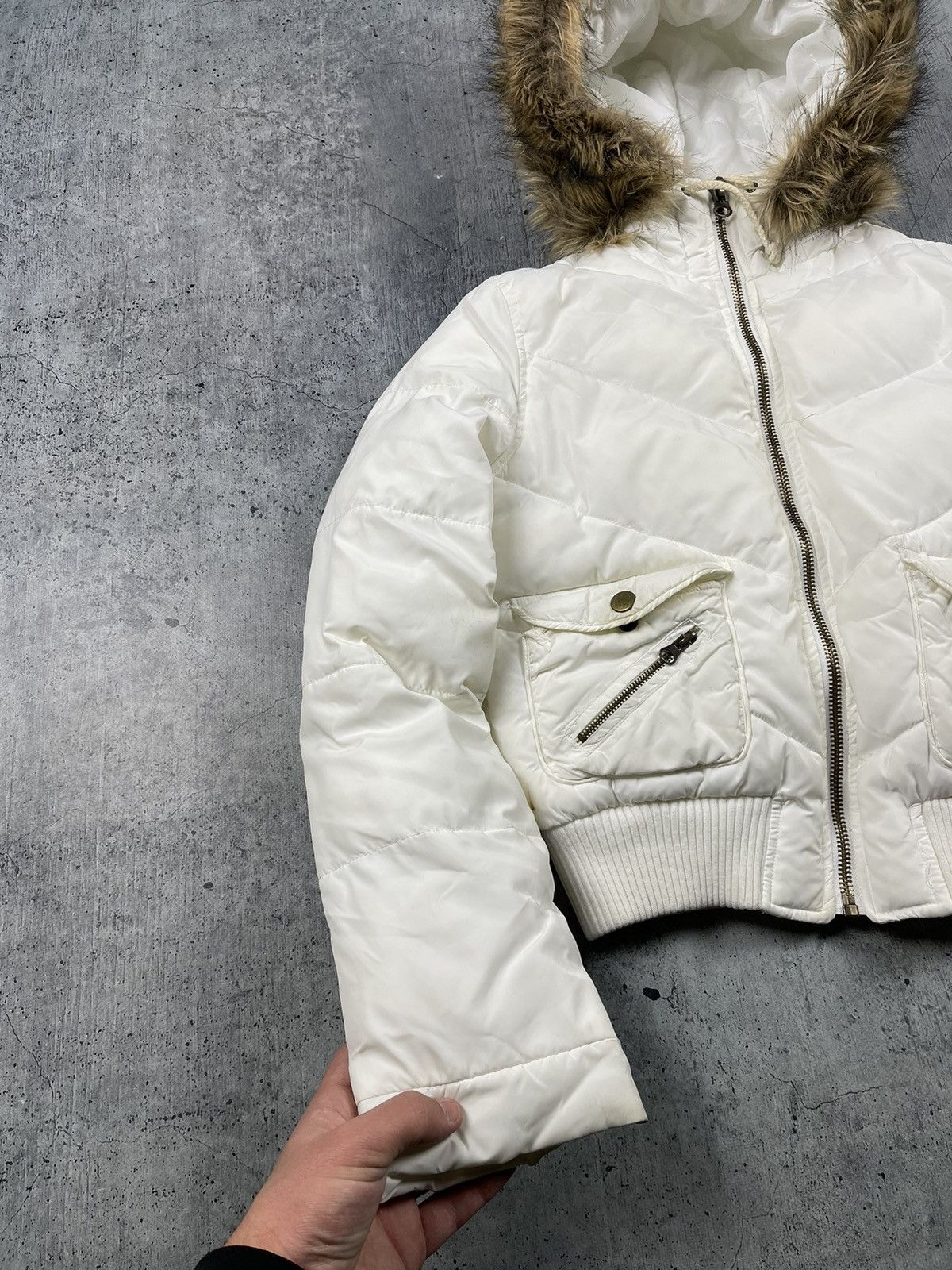 20471120 × If Six Was Nine AVANT GARDE FAUX FUR PUFFER JACKET JAPANESE GOA LGB STYLE Size M / US 6-8 / IT 42-44 - 2 Thumbnail