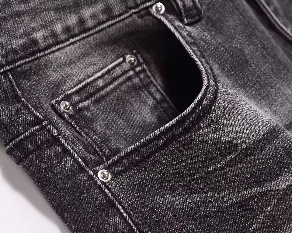 Jean Washed Black Retro Bootcut Flared Slim Fit Jeans Size US 32 / EU 48 - 6 Thumbnail