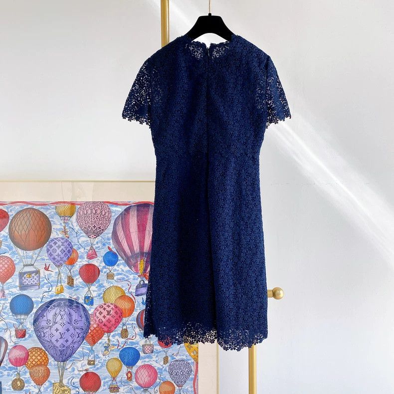 Valentino Valentino Navy blue dress Size XS / US 0-2 / IT 36-38 - 2 Thumbnail