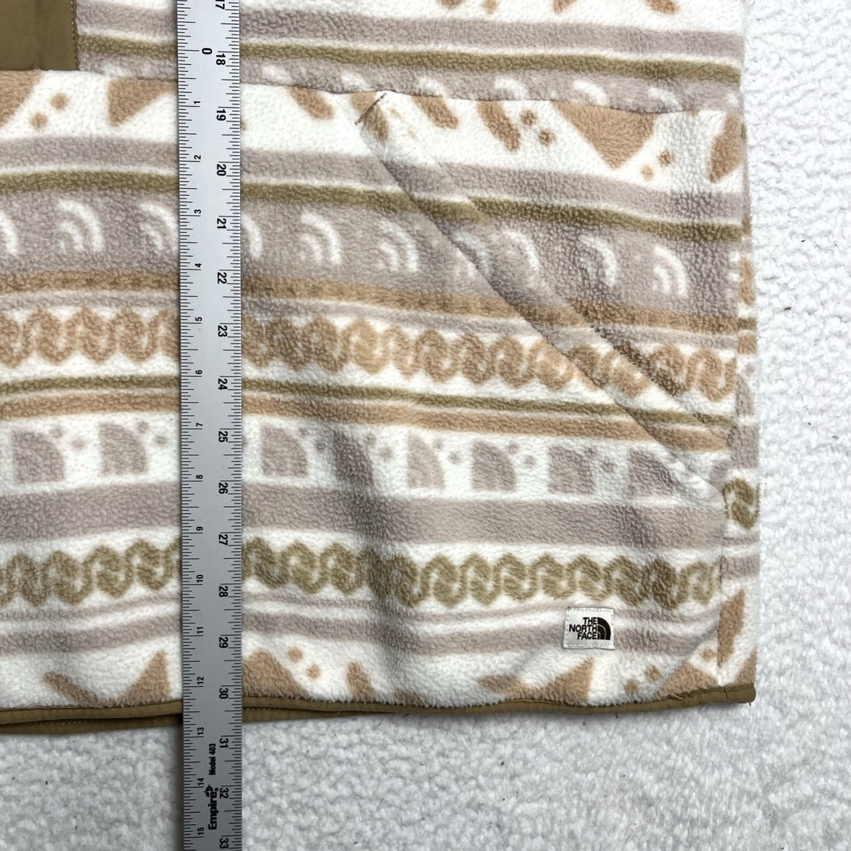 The North Face The North Face Pullover Mens 2XL Beige Men Hooded Aztec Campshire Size US XXL / EU 58 / 5 - 4 Thumbnail
