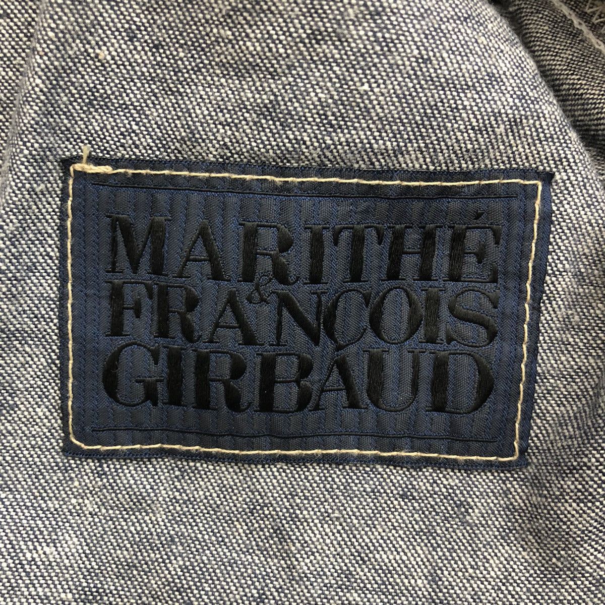 Marithe + Francois Girbaud MARITHE FRANCOIS GIRBAUD Denim Jacket Sherpa Design Size US M / EU 48-50 / 2 - 5 Thumbnail