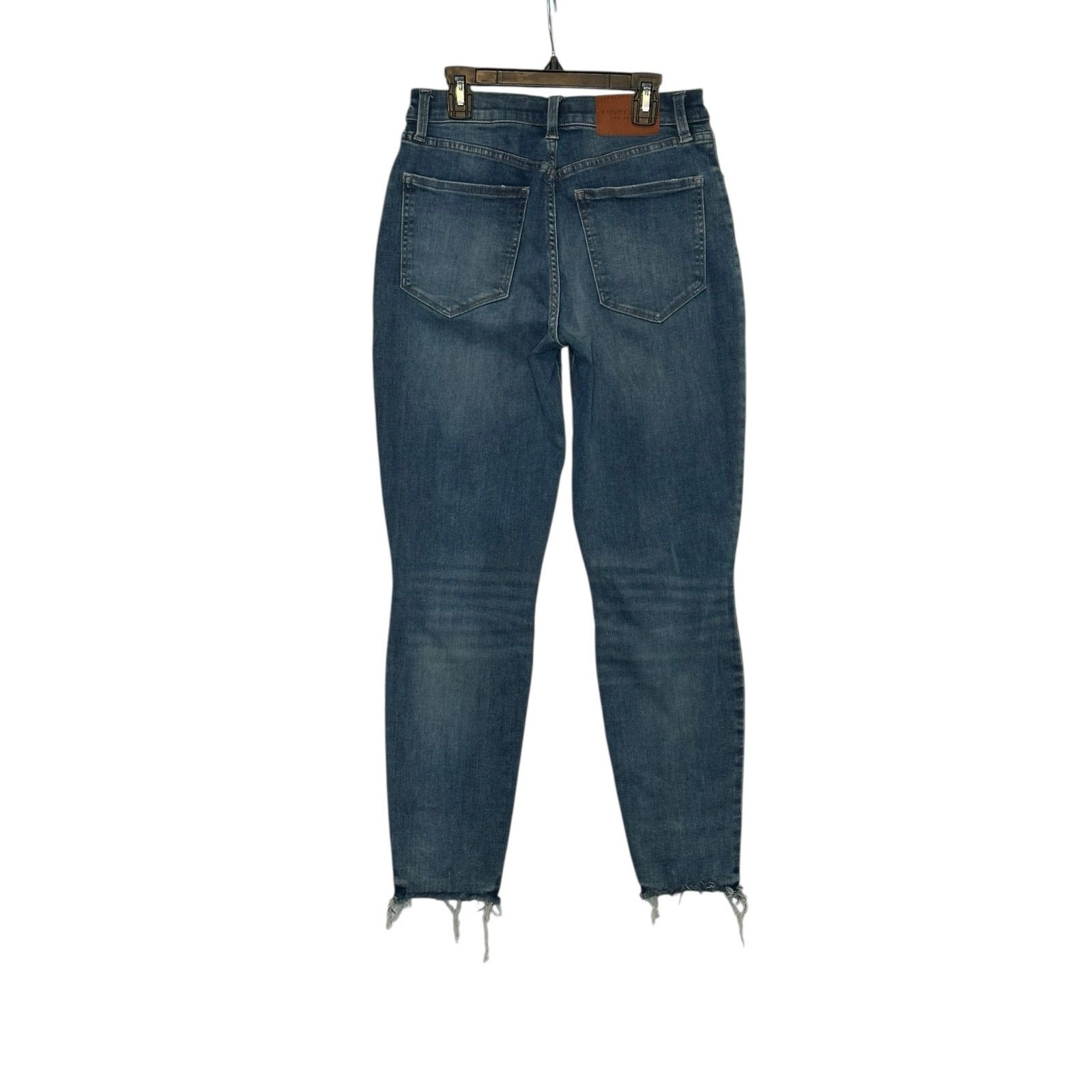 Lucky Brand Lucky Brand high waisted distressed skinny jeans size 29 Size 29" - 2 Thumbnail