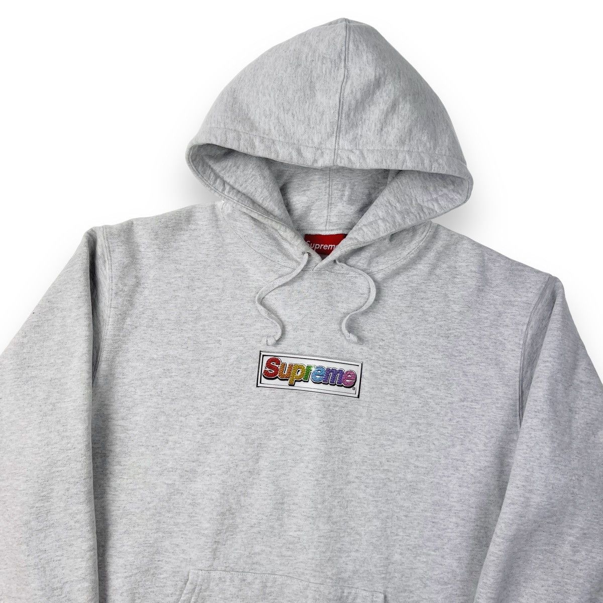 Supreme box logo rainbow hoodie deals