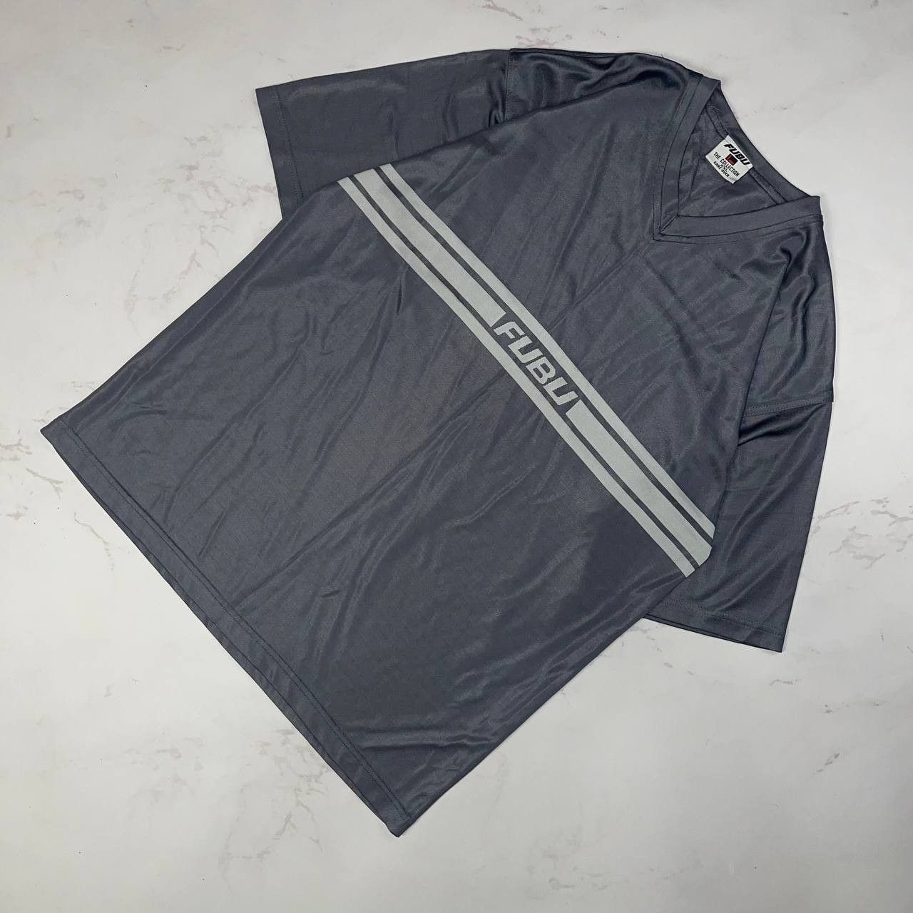Fubu Fubu × Streetwear × Vintage Fubu y2k logo jersey tee 90’s Size US XXL / EU 58 / 5 - 1 Thumbnail