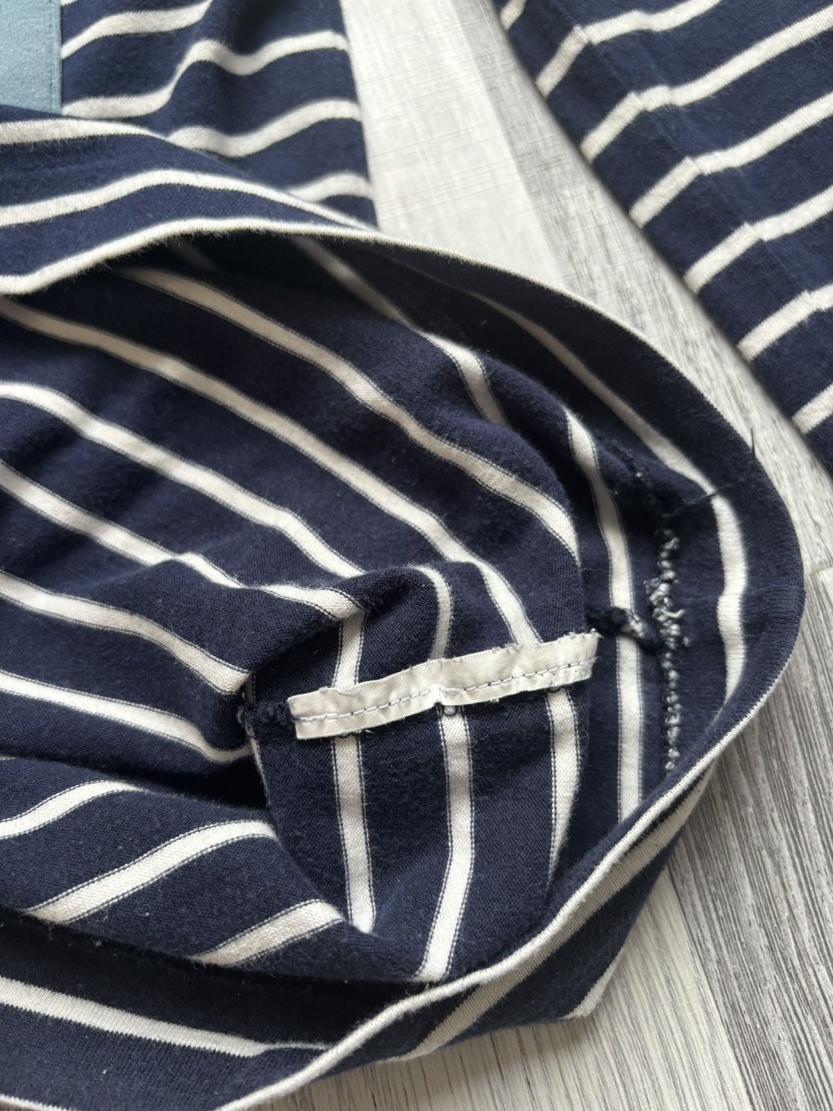 Comme des Garcons Comme des Garçons Edited Stripe Sweatshirt Shirt Size L / US 10 / IT 46 - 5 Thumbnail
