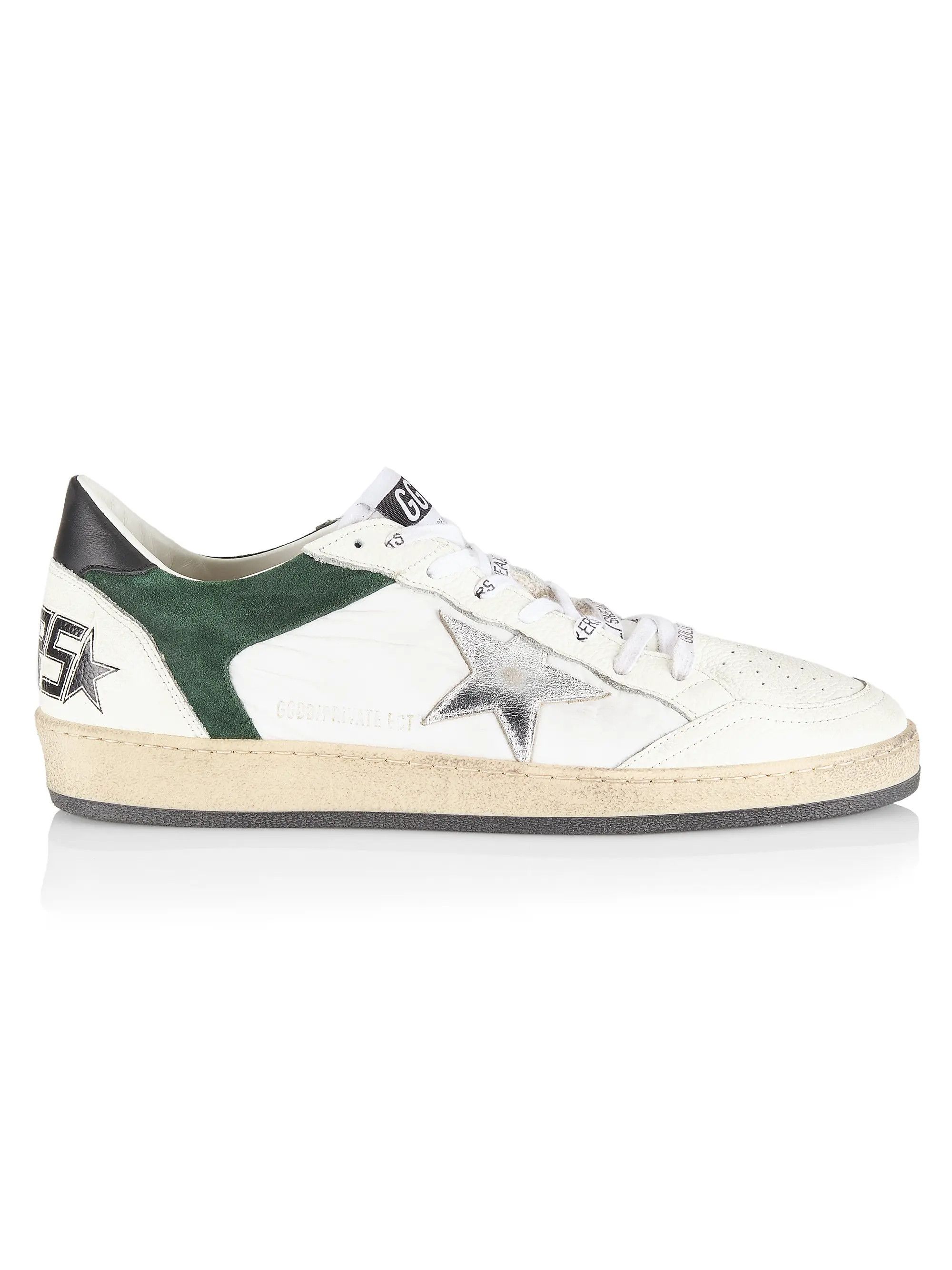 Golden Goose o1w1db10625 Ball Star Lace-Up Sneakers in Multicolor Size US 10 / EU 43 - 1 Thumbnail
