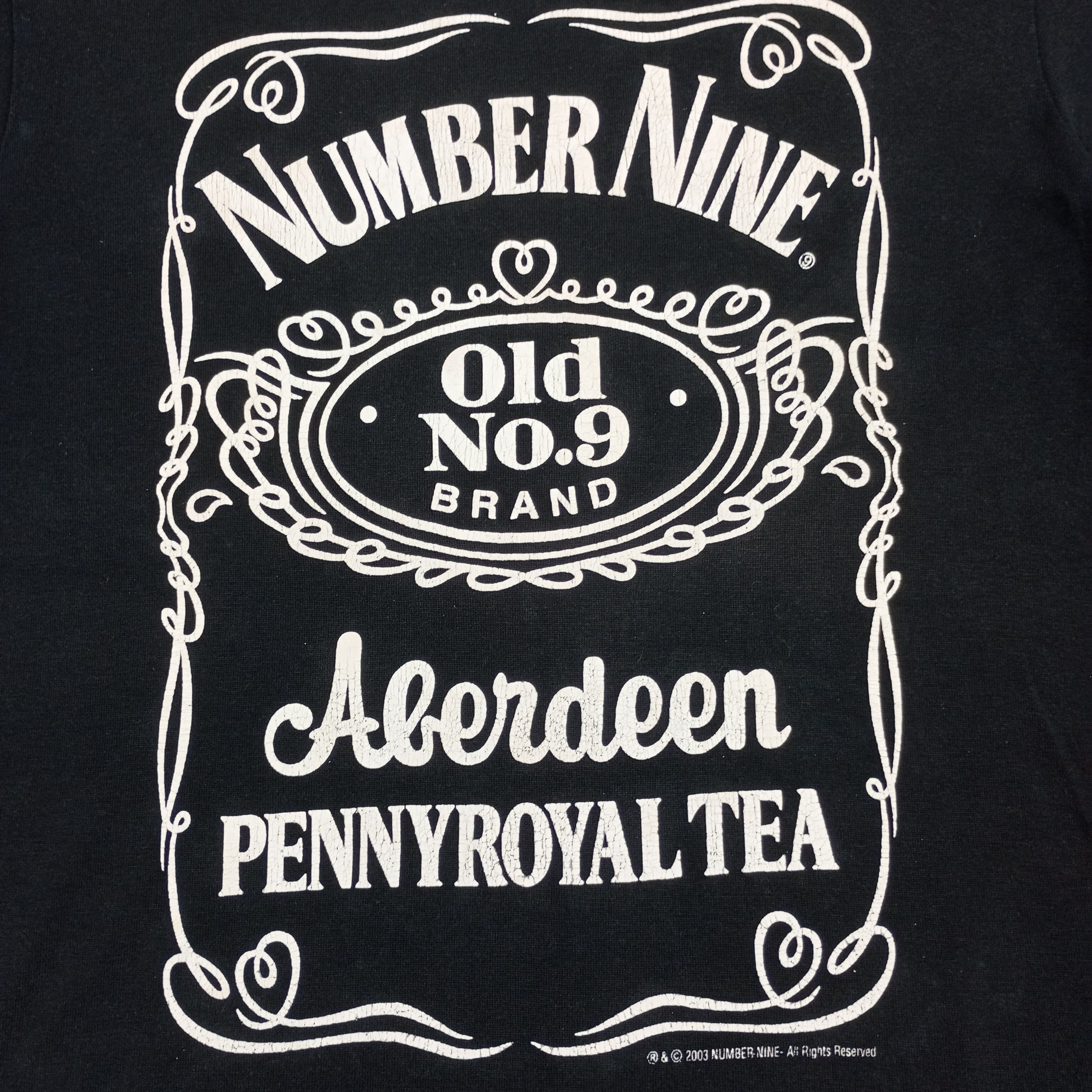 Japanese Brand Number Nine Japanese Brand Fashion Designer Brand Tshirt Size US S / EU 44-46 / 1 - 2 Thumbnail