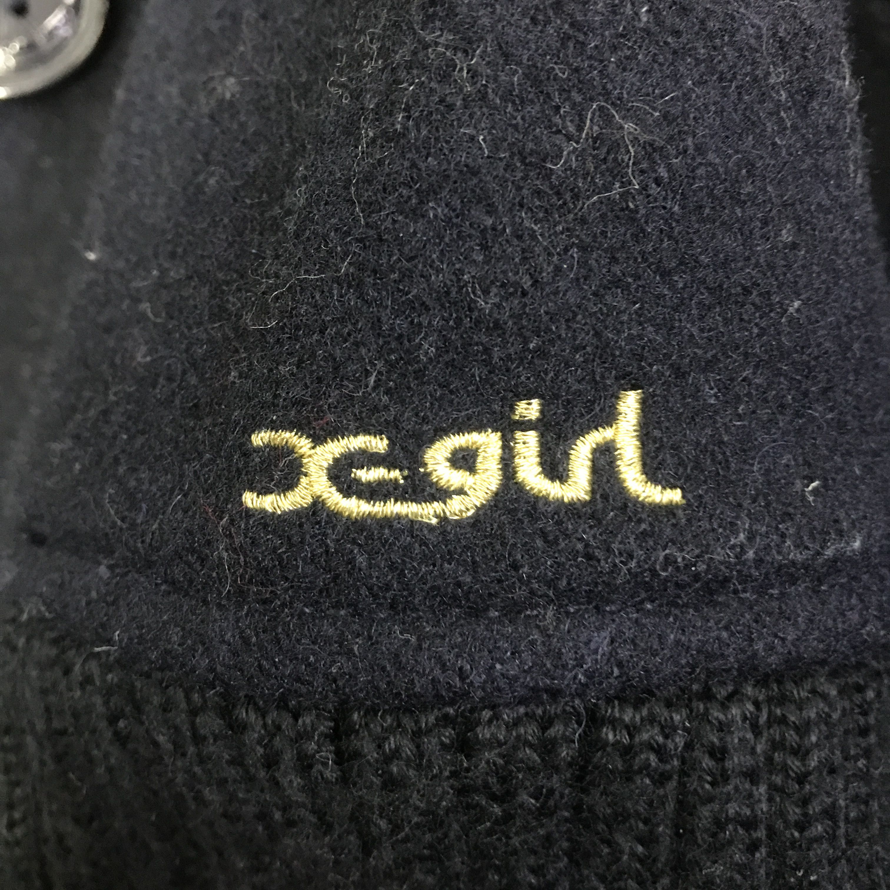 Japanese Brand X-GIRL WOOL DOUBLE BREASTED JACKET K84B12 Size M / US 6-8 / IT 42-44 - 10 Thumbnail