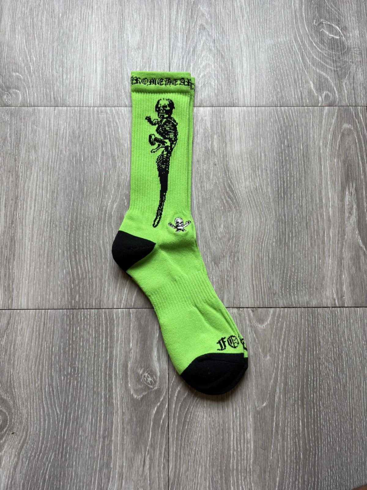 Chrome Hearts Chrome Hearts Green Foti Socks Size ONE SIZE - 1 Thumbnail