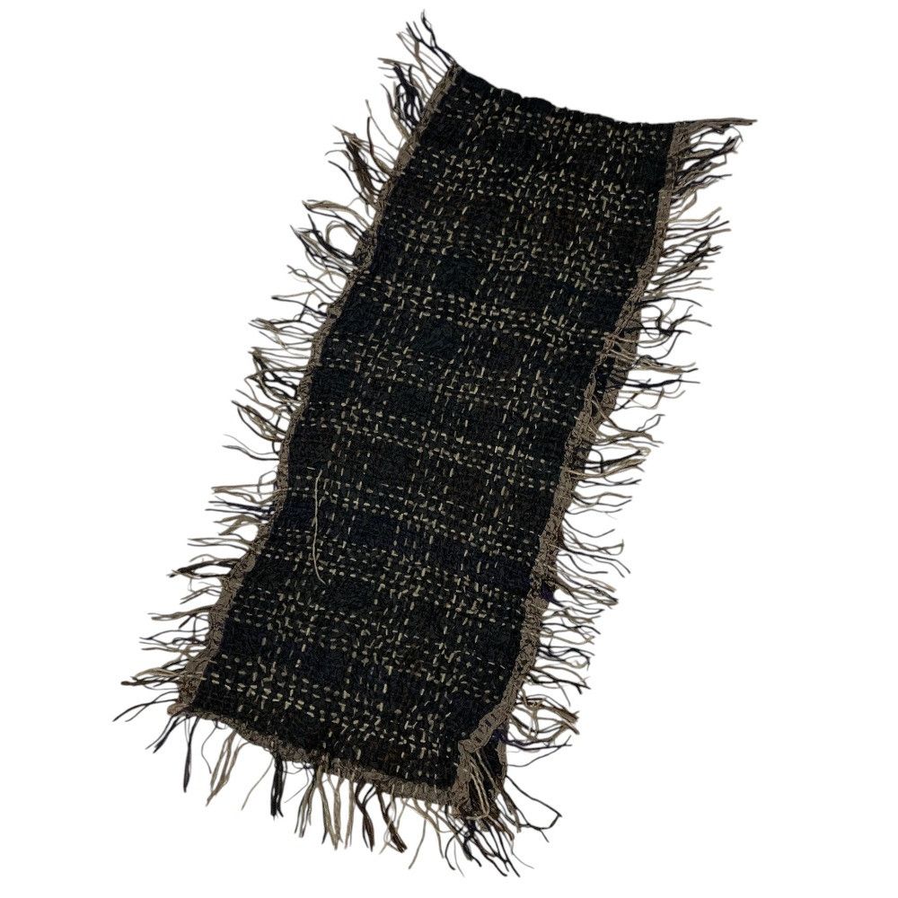 Other Other Jurgen Lehl Braided Fringe Stole Textile Shawl DUTY FREE for USA Size ONE SIZE - 1 Thumbnail