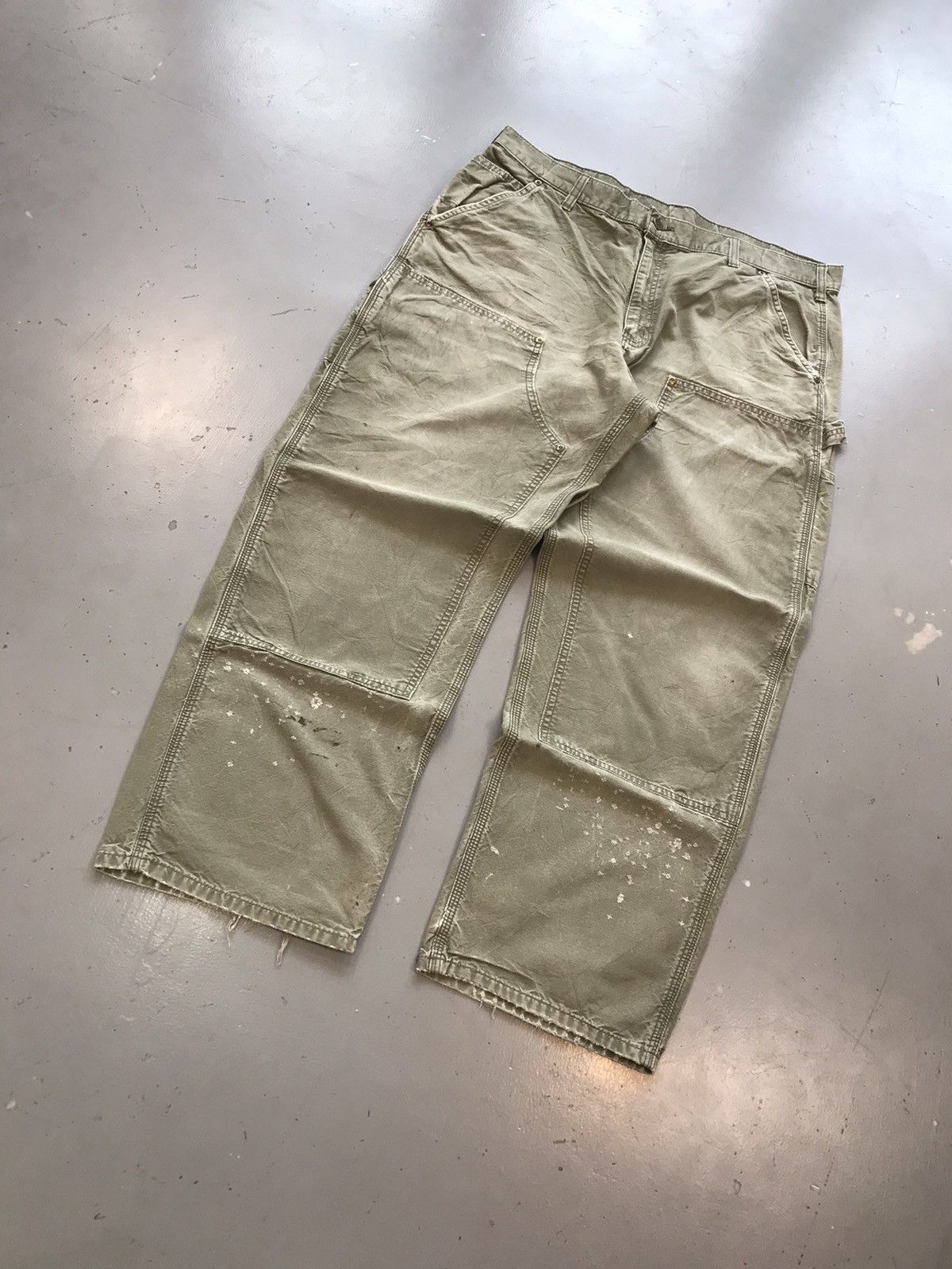 Carhartt × Vintage Vintage Carhartt B195 ARG double knee denim Size US 38 / EU 54 - 2 Thumbnail