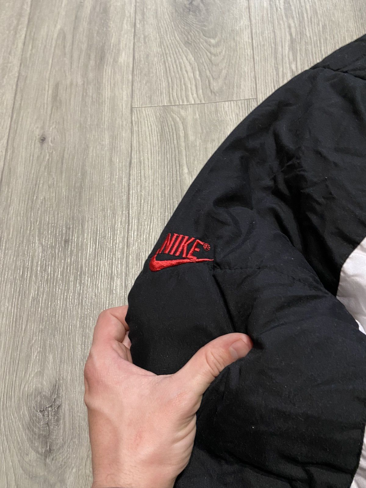 Nike Nike vintage 90s puffer jacket big logo reversible RARE Size US XL / EU 56 / 4 - 11 Thumbnail