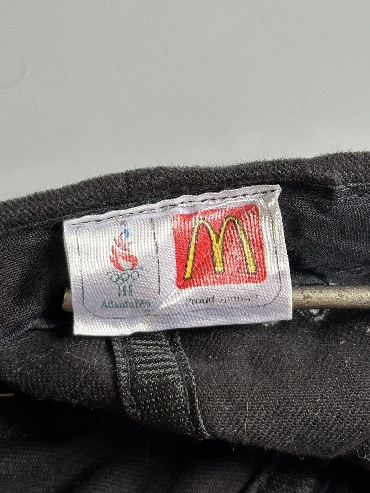 USA Olympics Vintage USA Olympic Atlanta 1996 Cap Hat McDonalds 90s Suede Size ONE SIZE - 7 Thumbnail