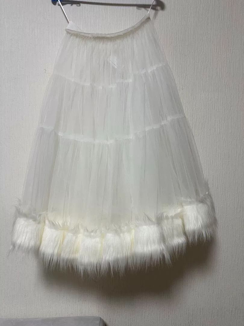 Comme des Garcons COMME des GARCONS White Vintage Tulle Skirt Size US 26 / EU 42 - 1 Thumbnail