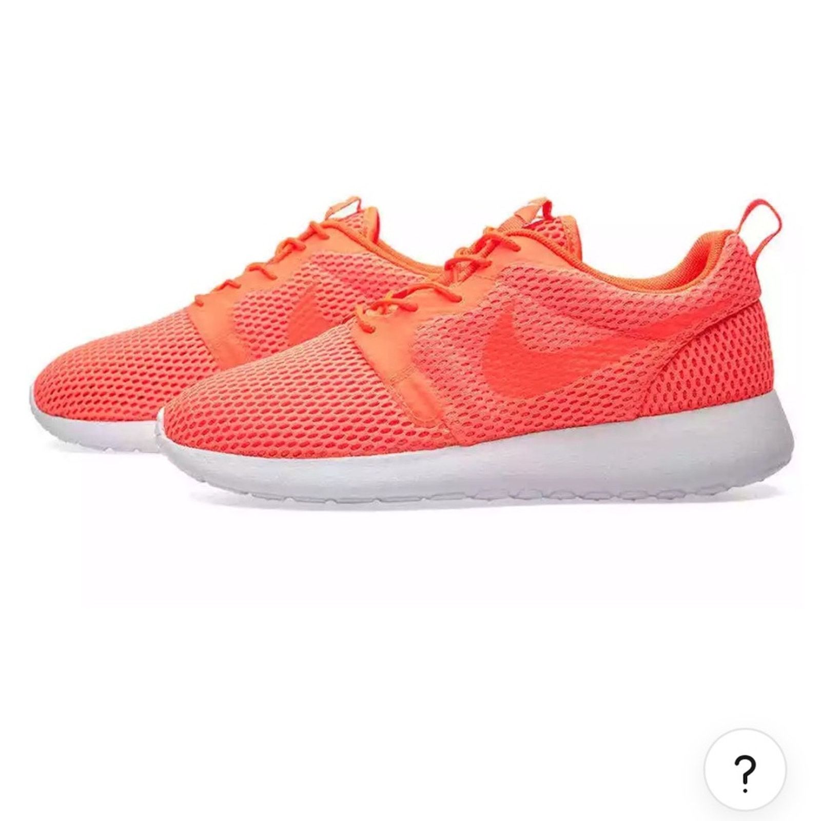 Nike NIKE ROSHE ONE HYPERFUSE BR MEN 11.5 TOTAL CRIMSON & WHITE Size US 11.5 / EU 44-45 - 2 Thumbnail